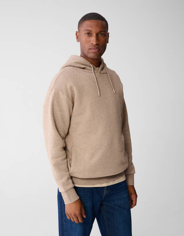 Sweat Hoodie Lichtbruin SHOEBY MEN