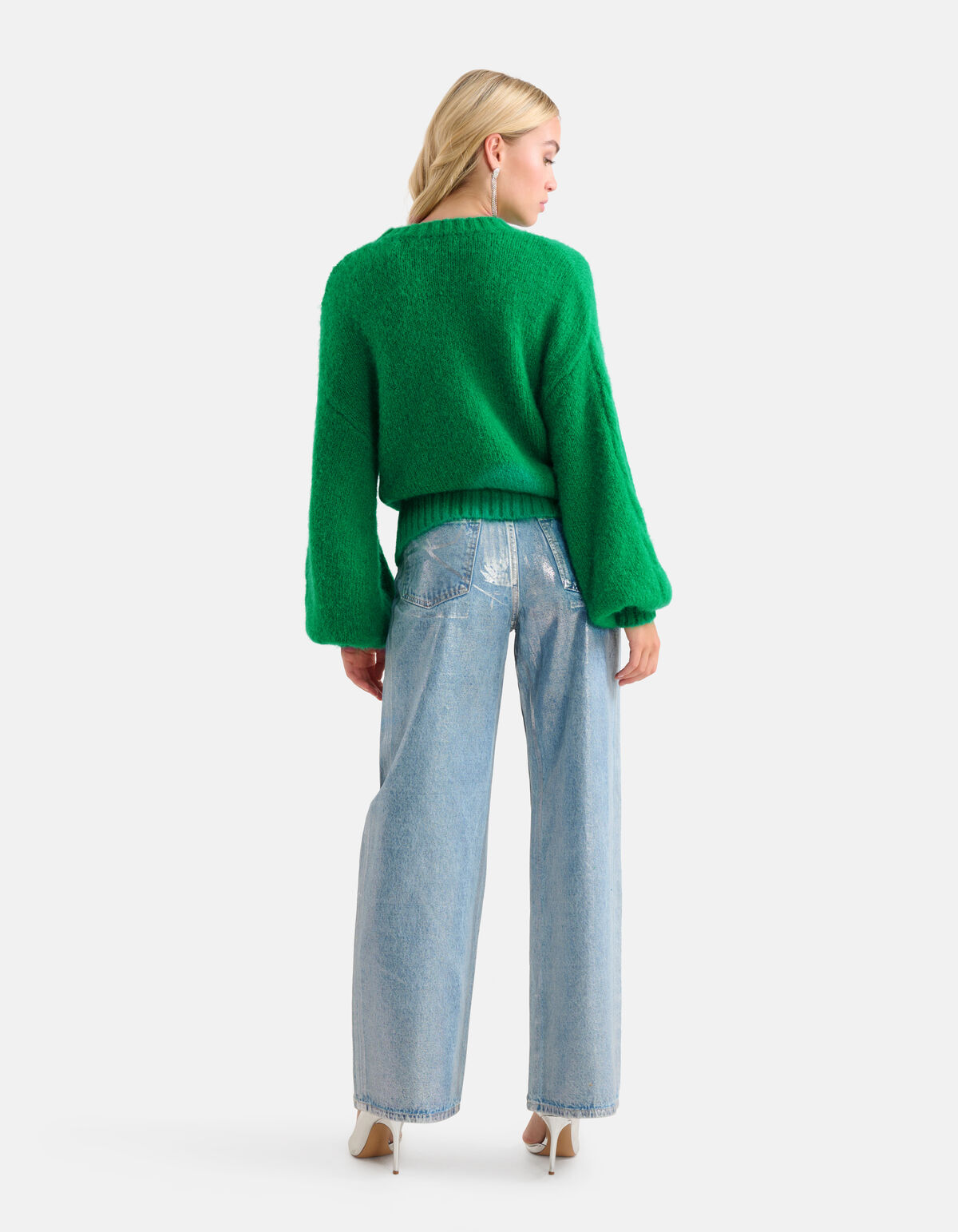 Kabeltrui Groen SHOEBY WOMEN