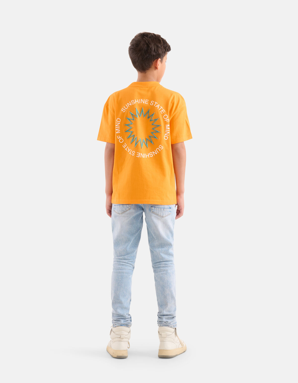 Artwork T-shirt Oranje SHOEBY BOYS