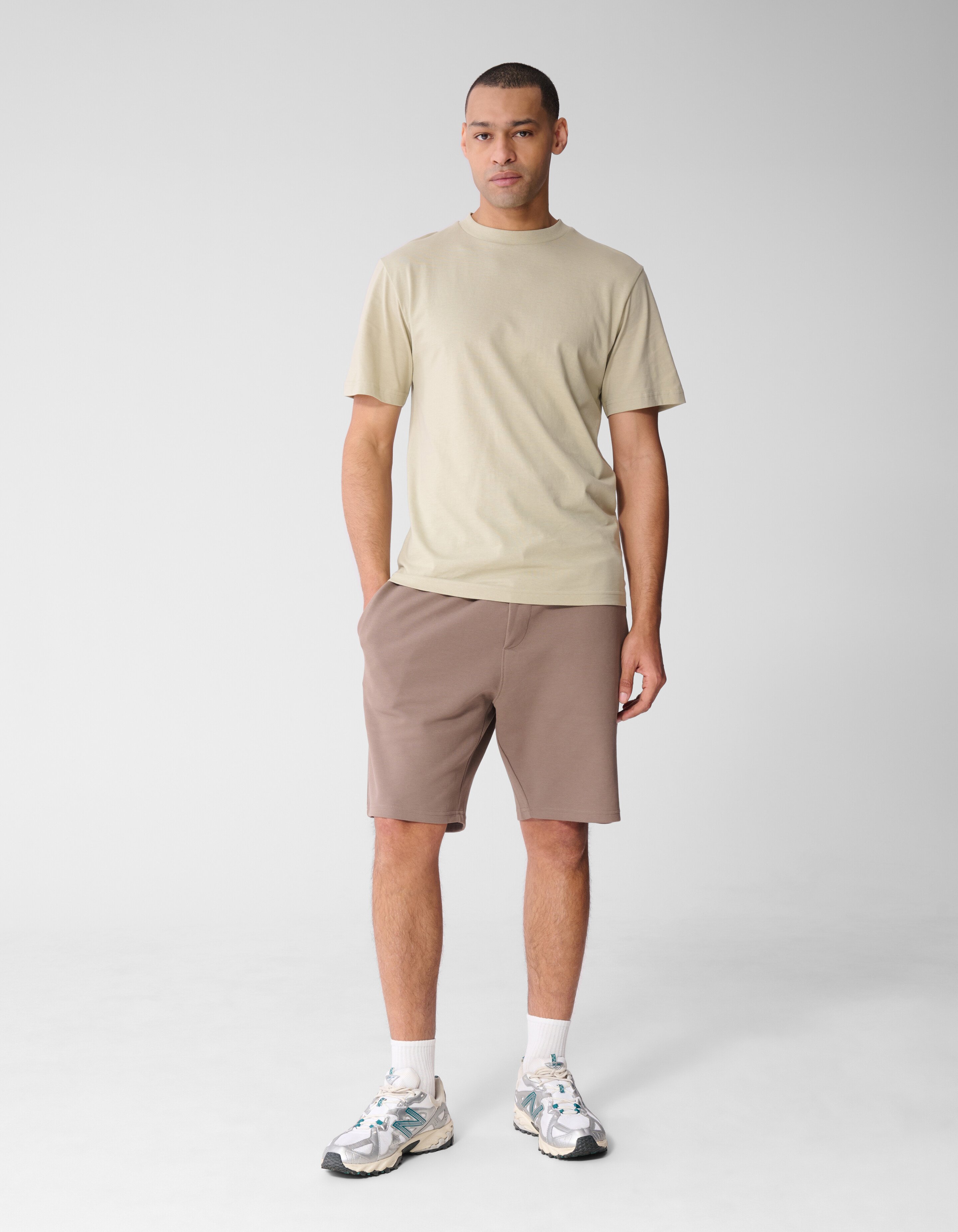 Organic Artwork T-shirt Lichtgroen SHOEBY MEN