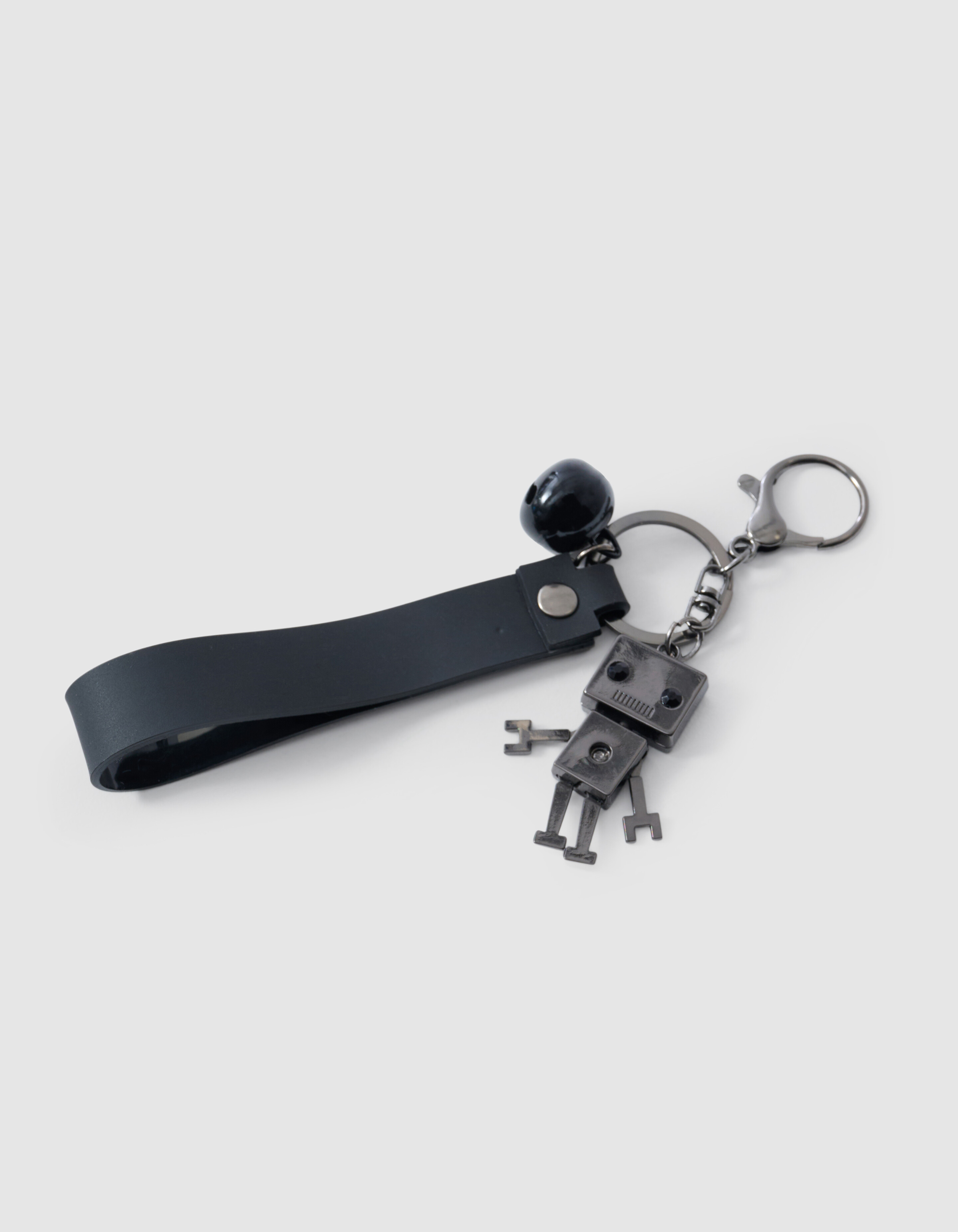 Robot Sleutelhanger Zwart SHOEBY ACCESSOIRES