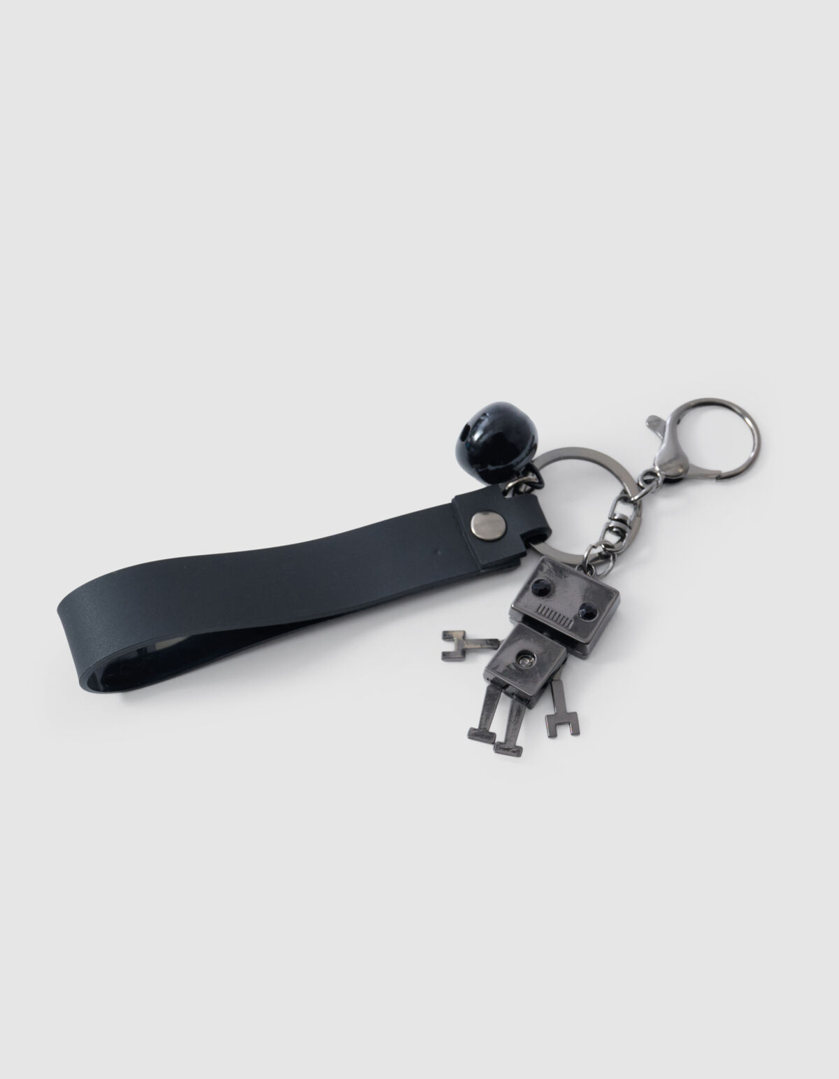 Robot Sleutelhanger Zwart SHOEBY ACCESSOIRES