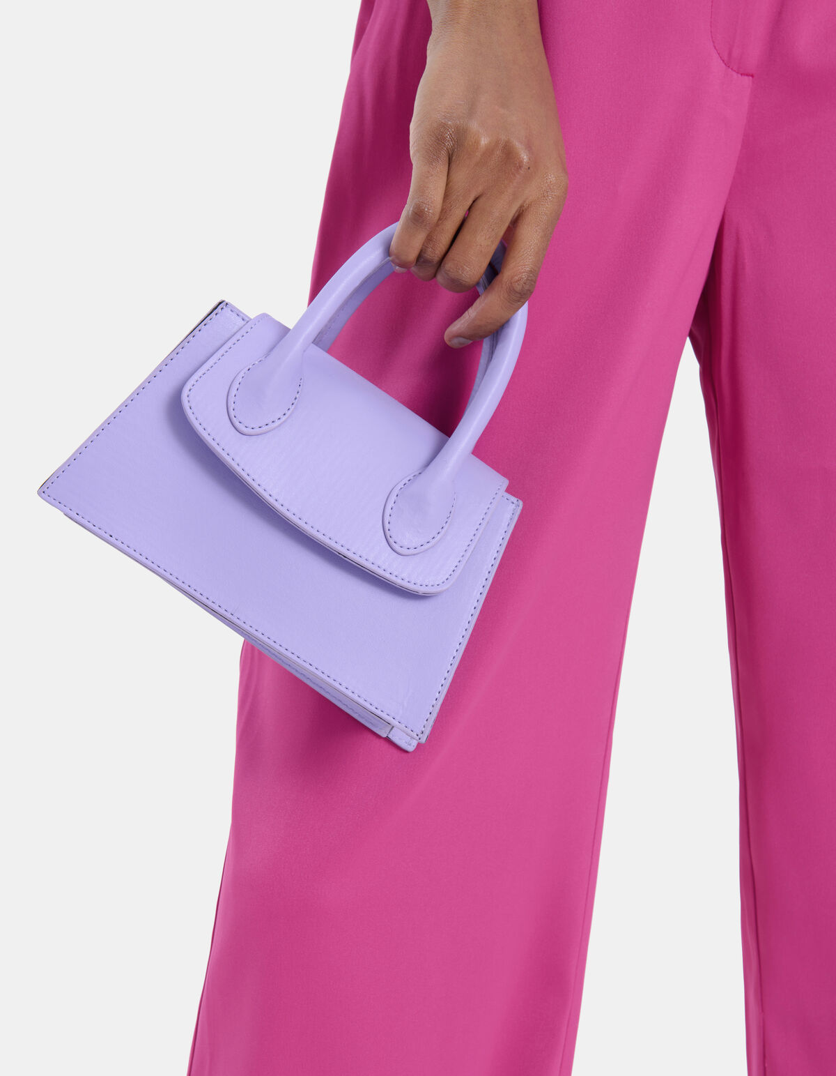 Small Handle Tas Lila ACCESSOIRES SHOEBY