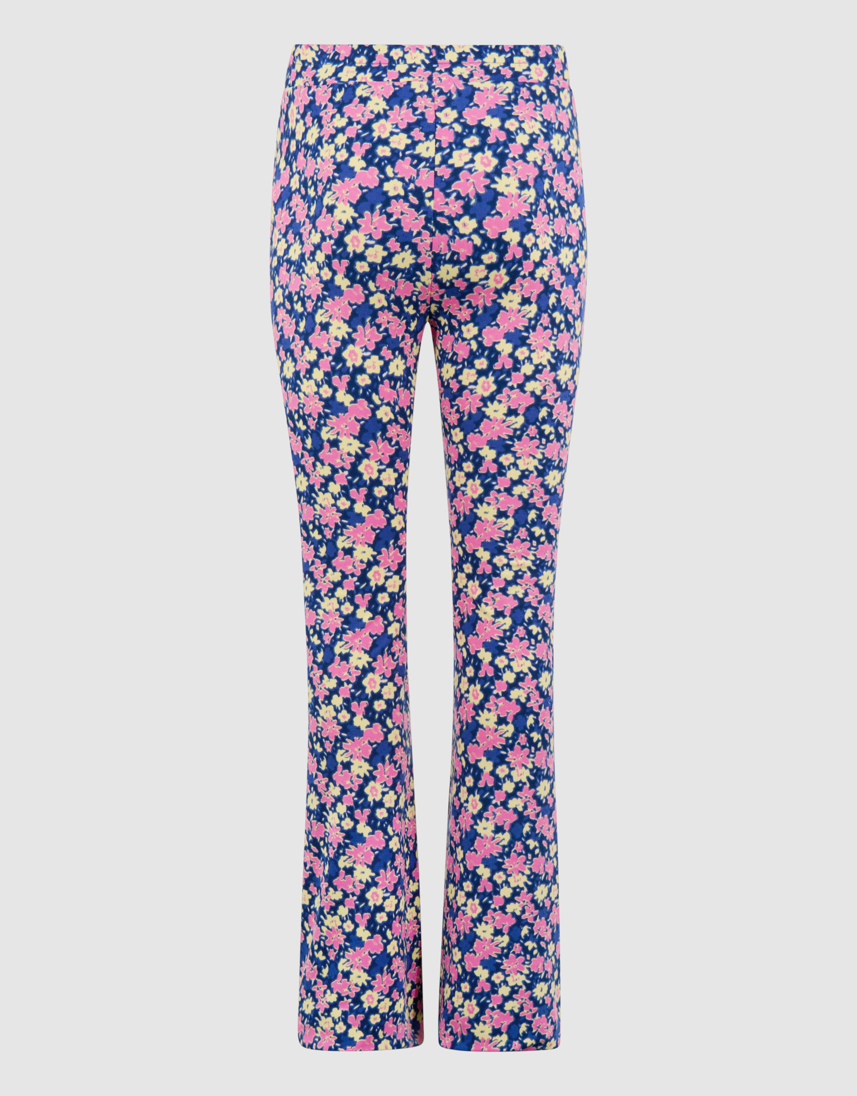 Flower Flared Fit Broek Donkerblauw/Roze SHOEBY GIRLS