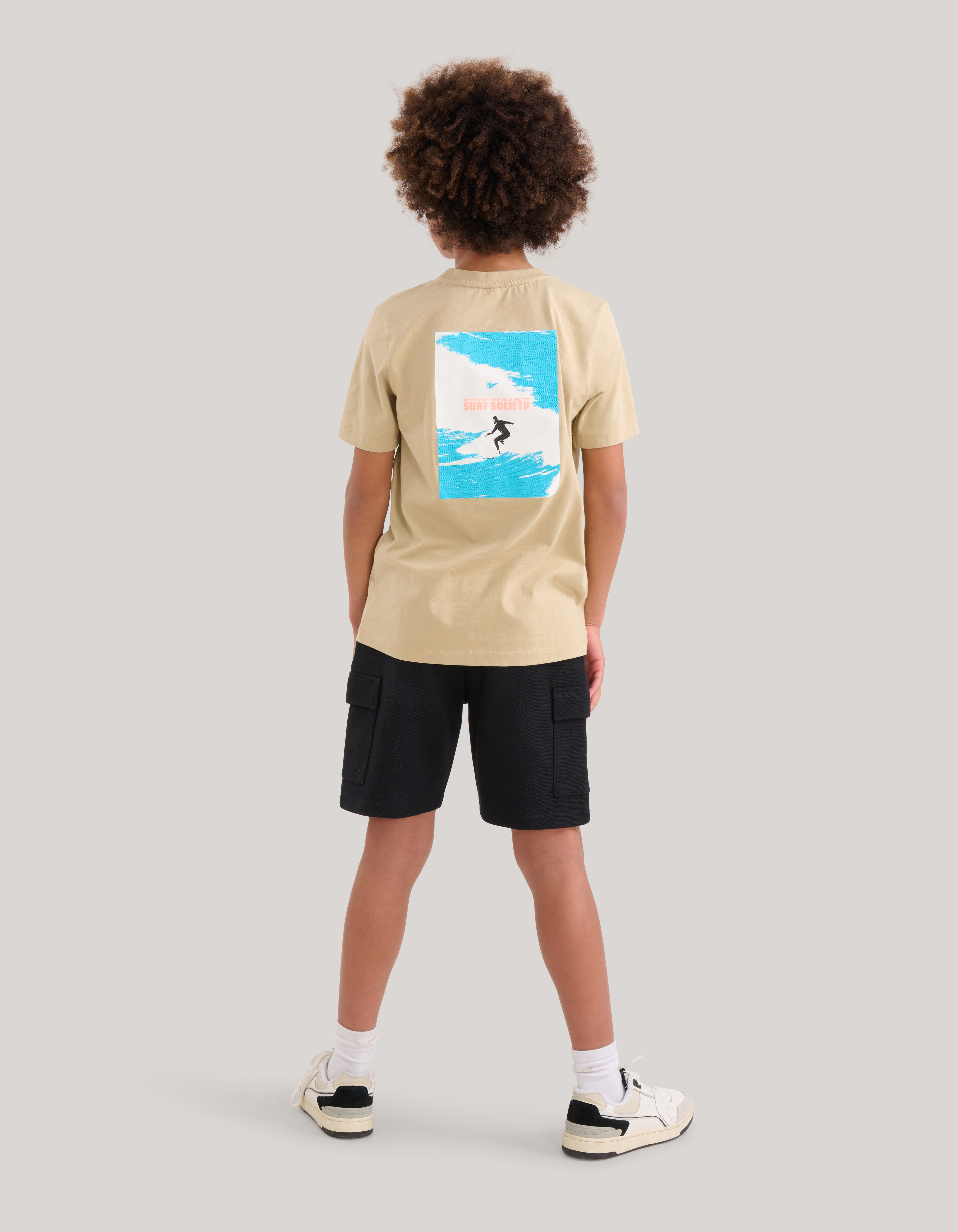 Artwork T-shirt Zand SHOEBY BOYS