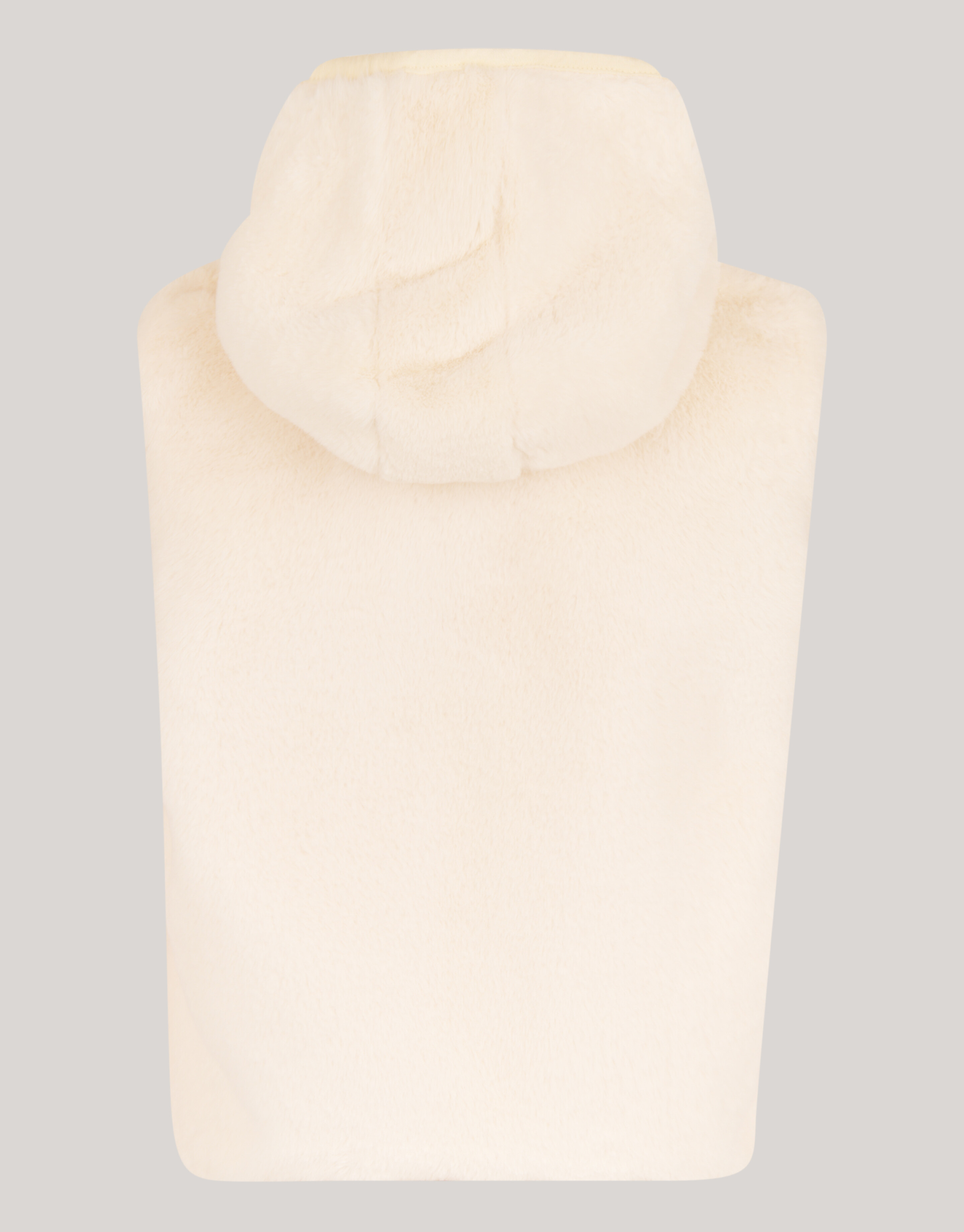 Faux Fur Vest Gebroken Wit SHOEBY GIRLS