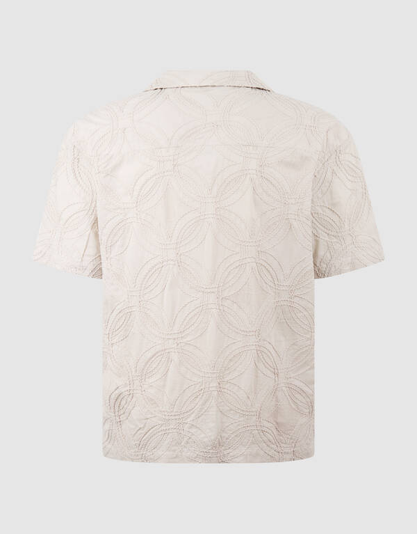 All Over Cord Overshirt Zand SHOEBY MEN