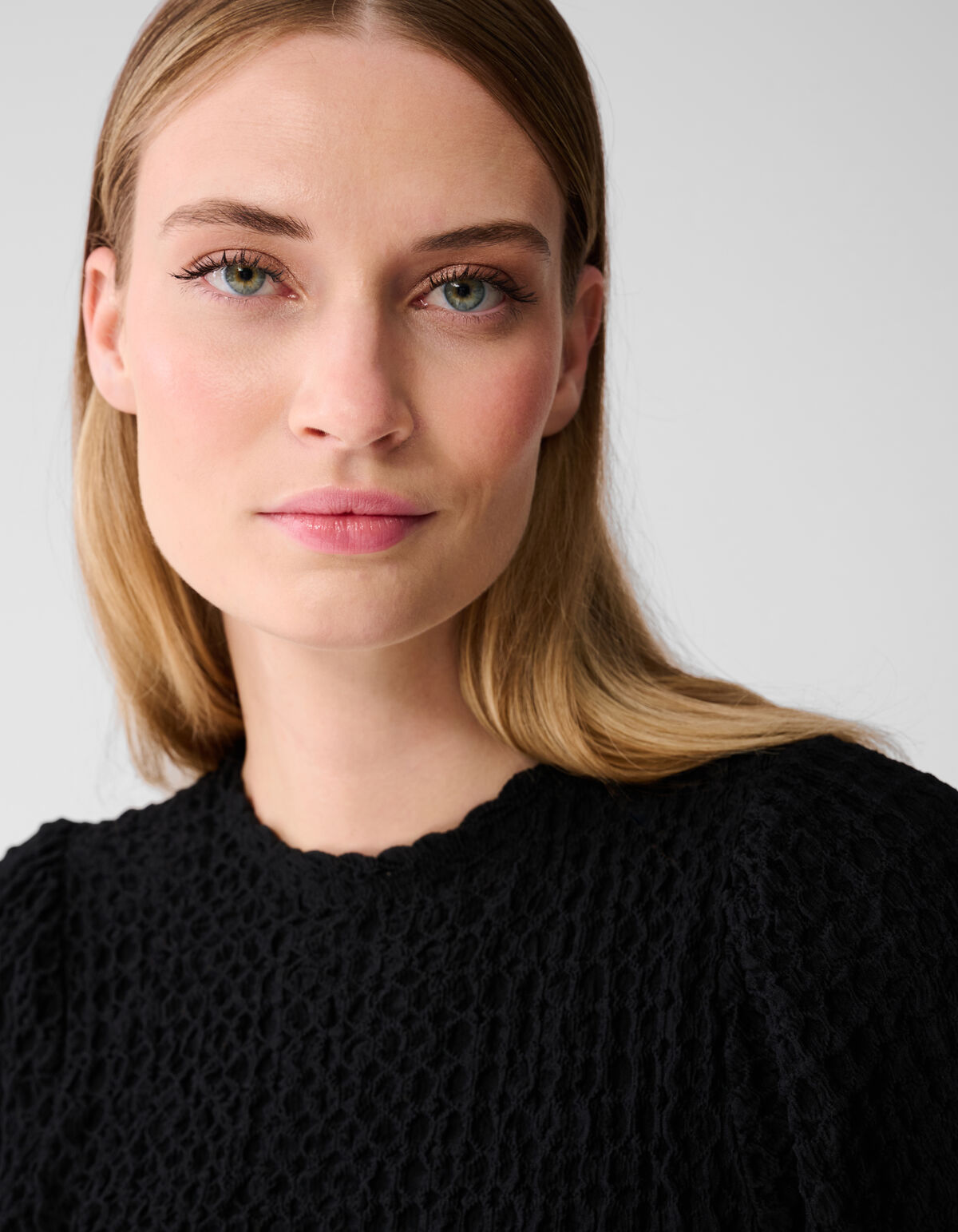 Crinkle Top Zwart SHOEBY WOMEN