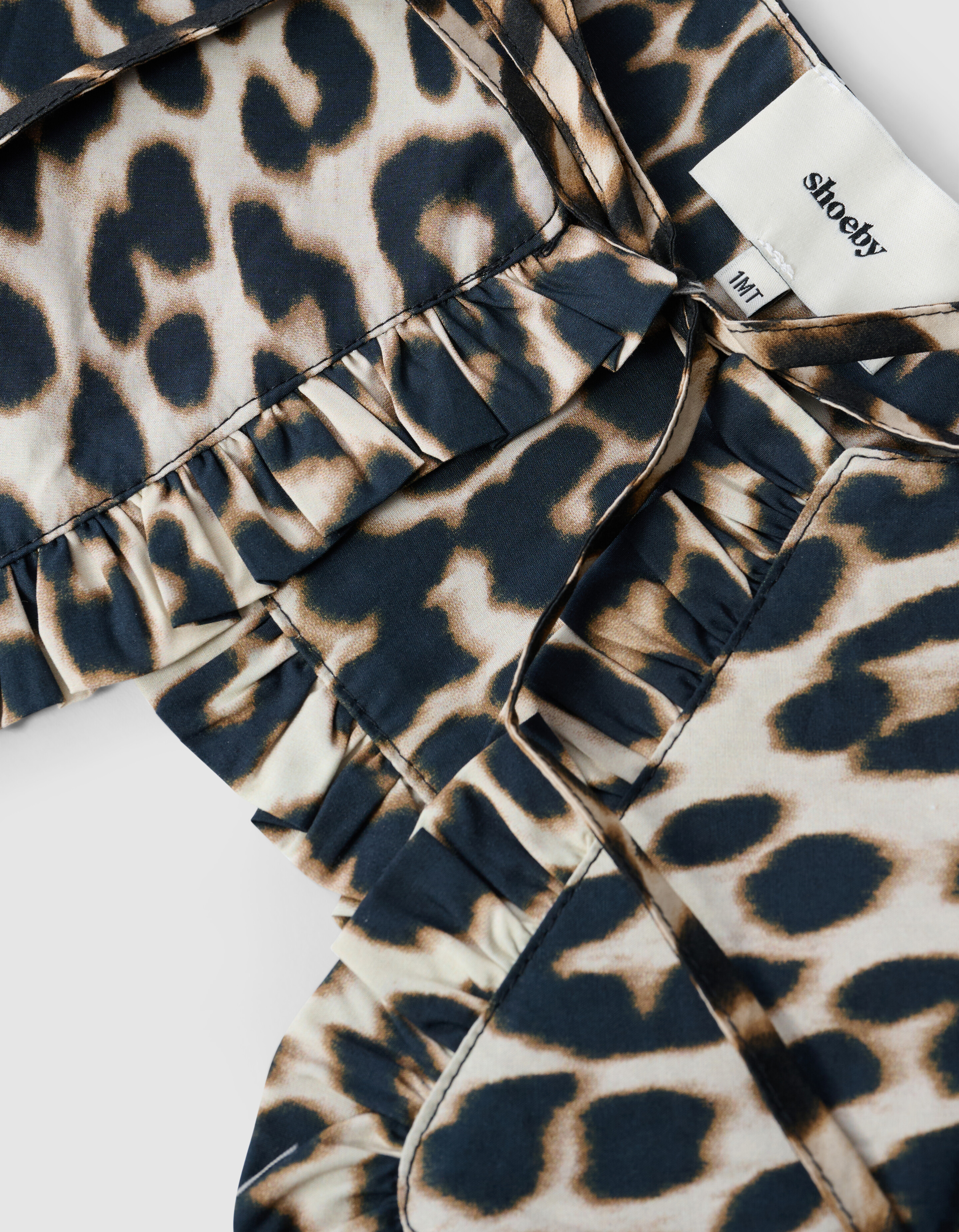 Leopard Kraag Bruin SHOEBY ACCESSOIRES