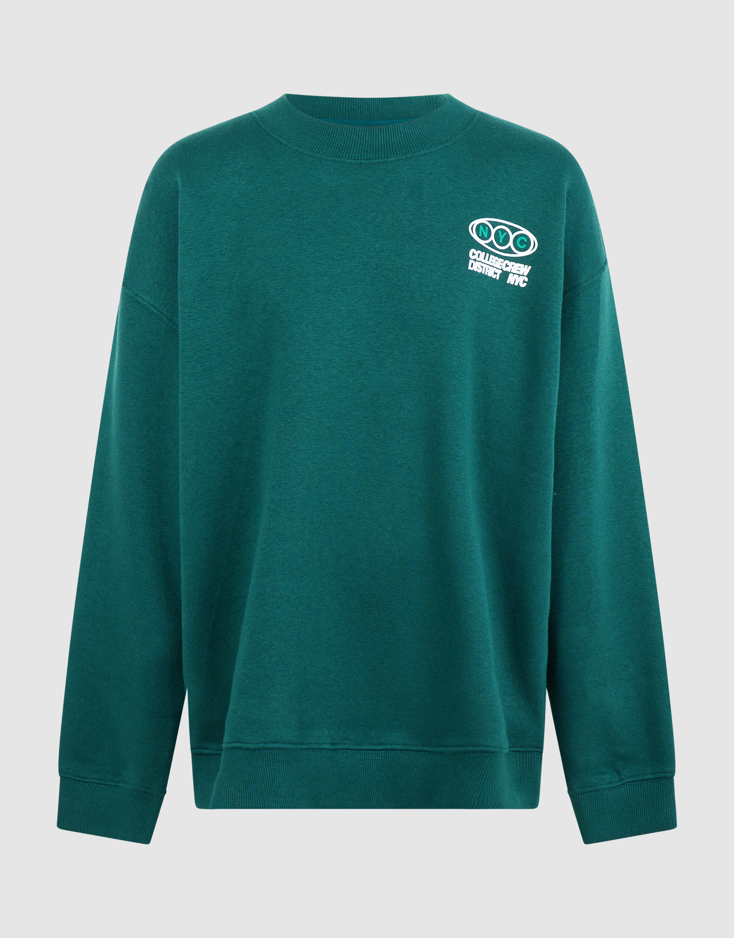 Oversized Sweater Donkergroen SHOEBY BOYS