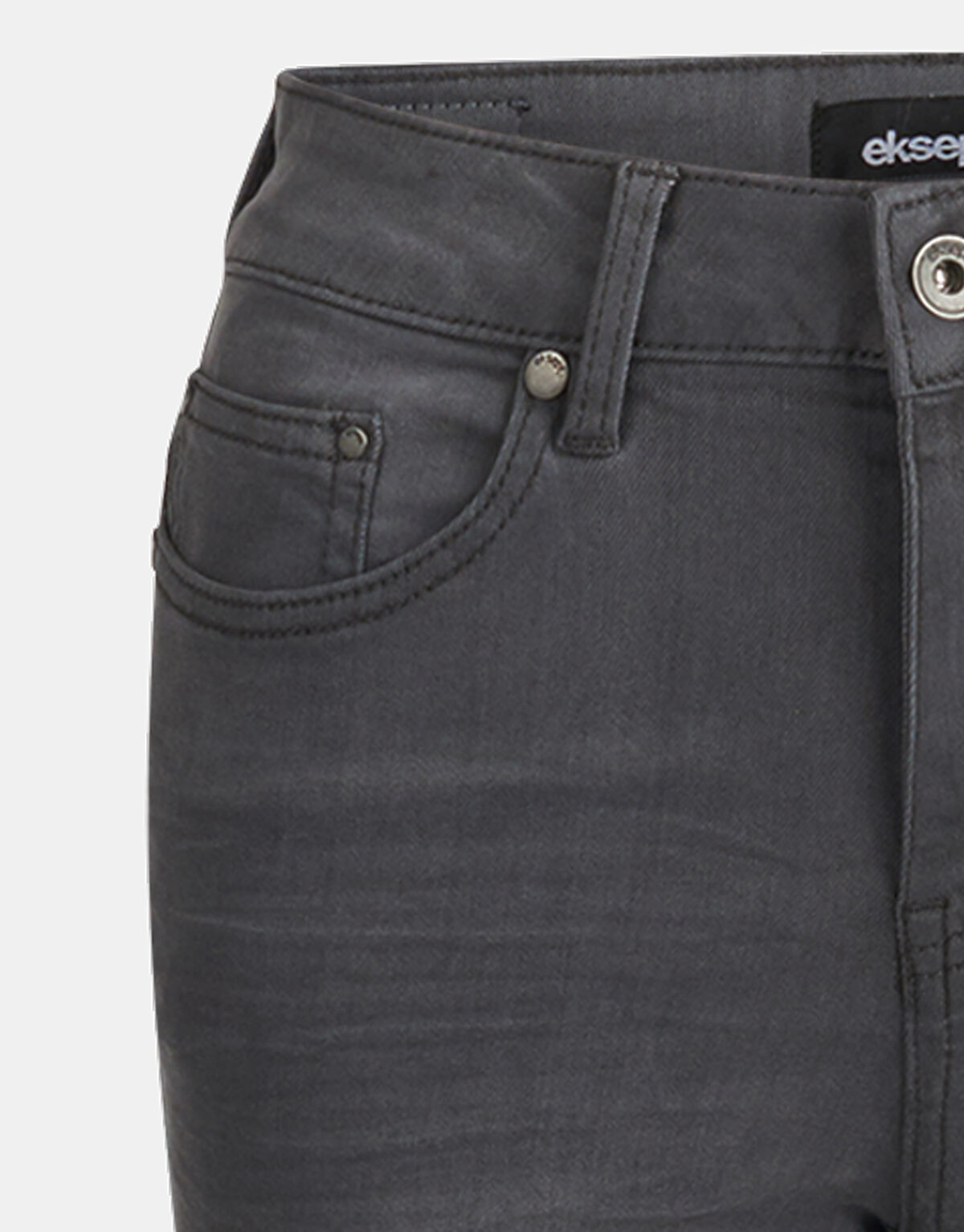 Skinny Jeans Grijs L34 Eksept