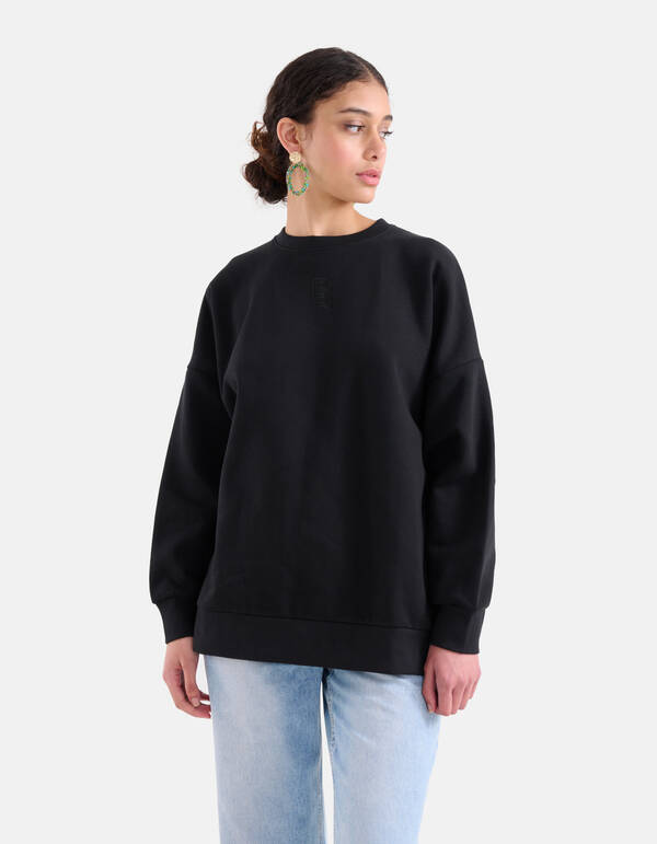 Basis Sweater Zwart SHOEBY WOMEN
