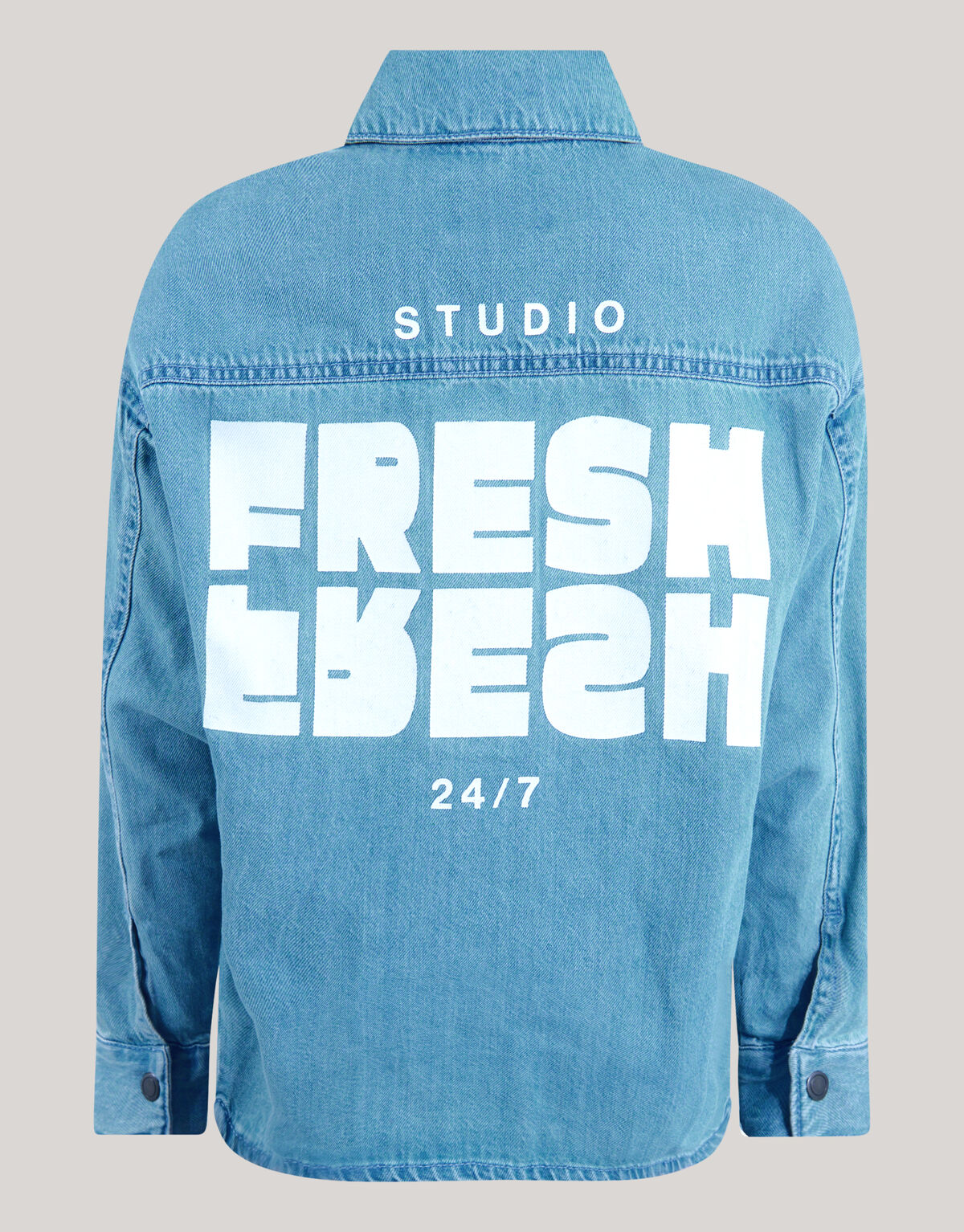 Denim Overhemd Blauw SHOEBY BOYS