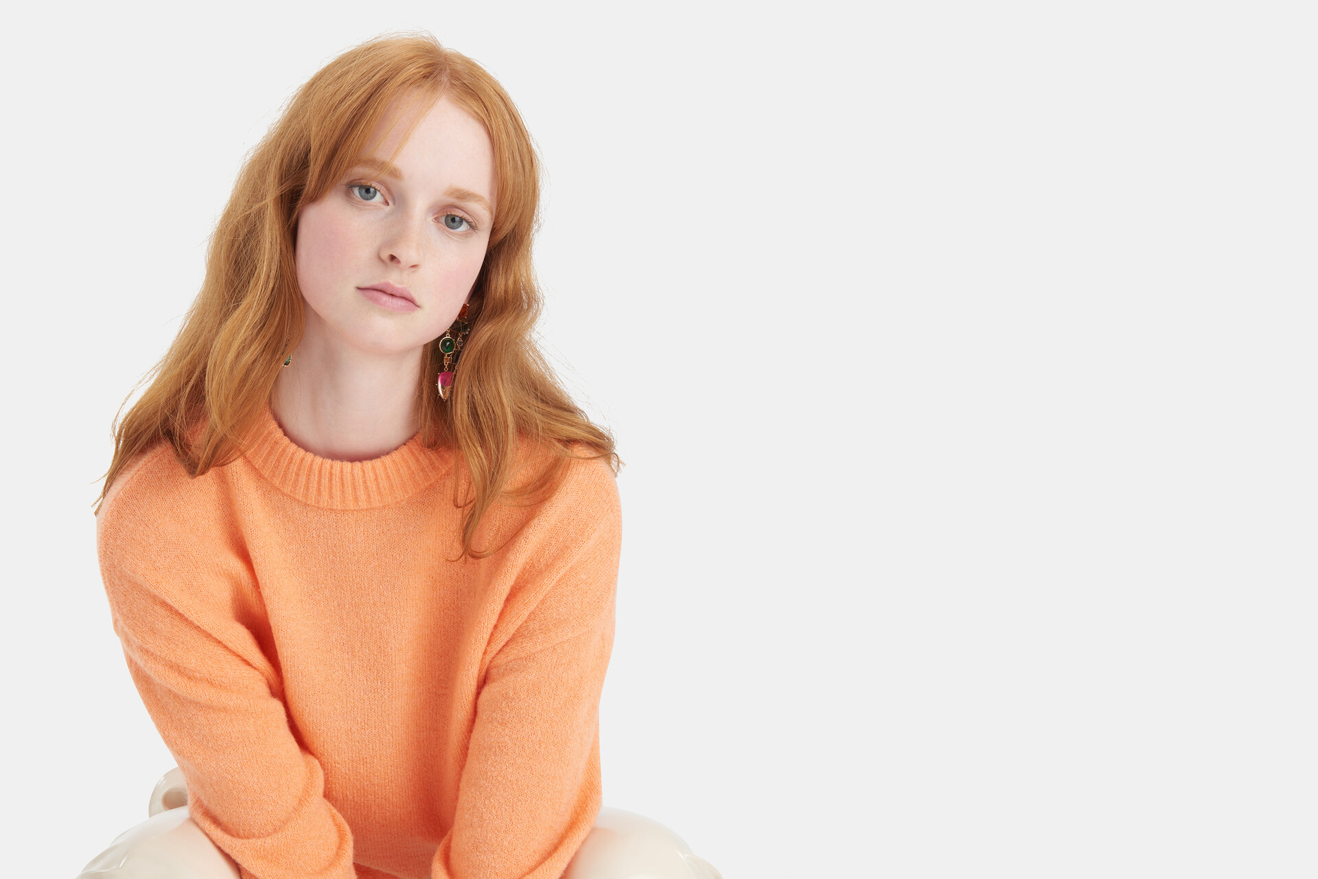 Plain Knit Pullover EKSEPT