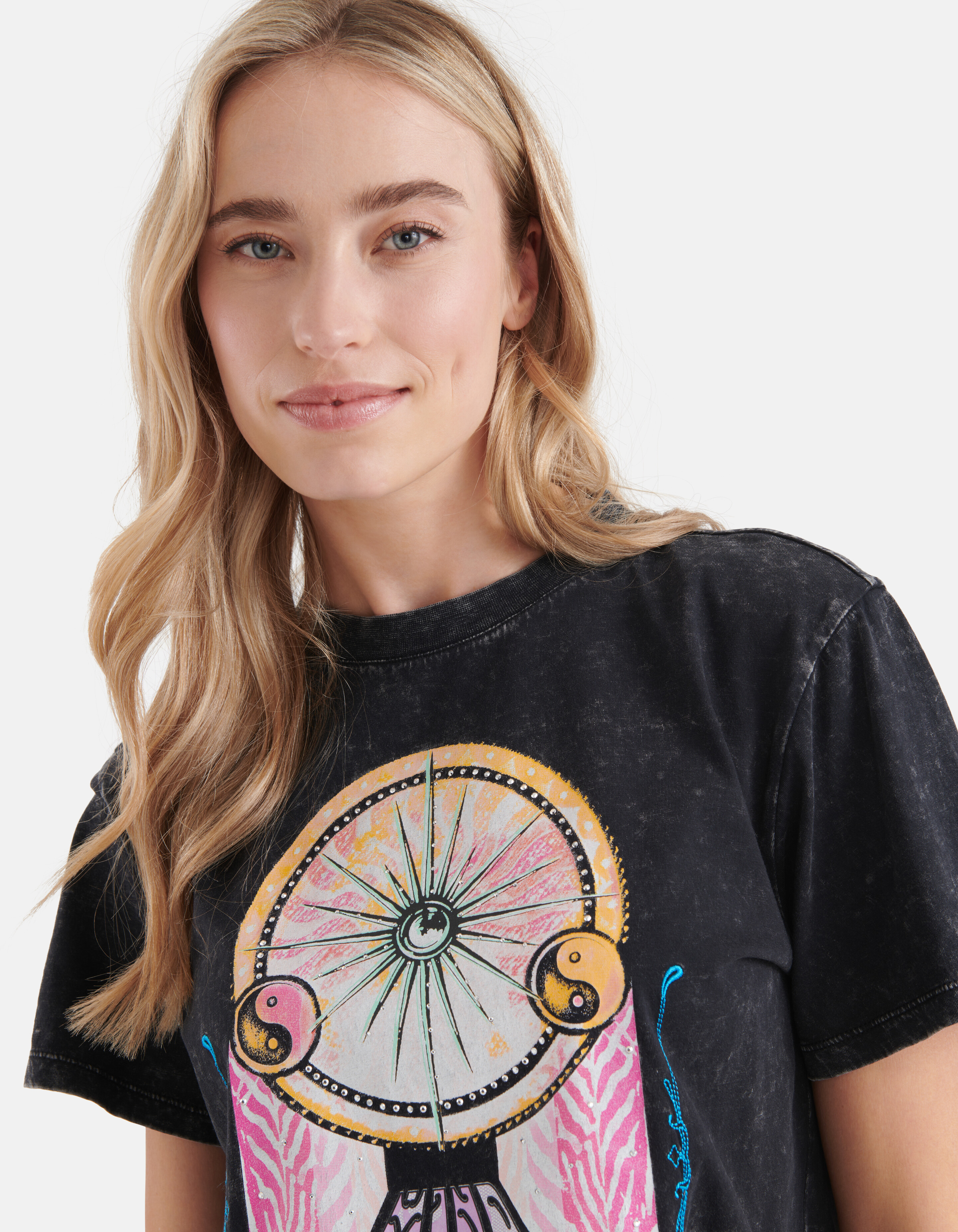 Artwork T-shirt Donkergrijs By Nicolette SHOEBY WOMEN