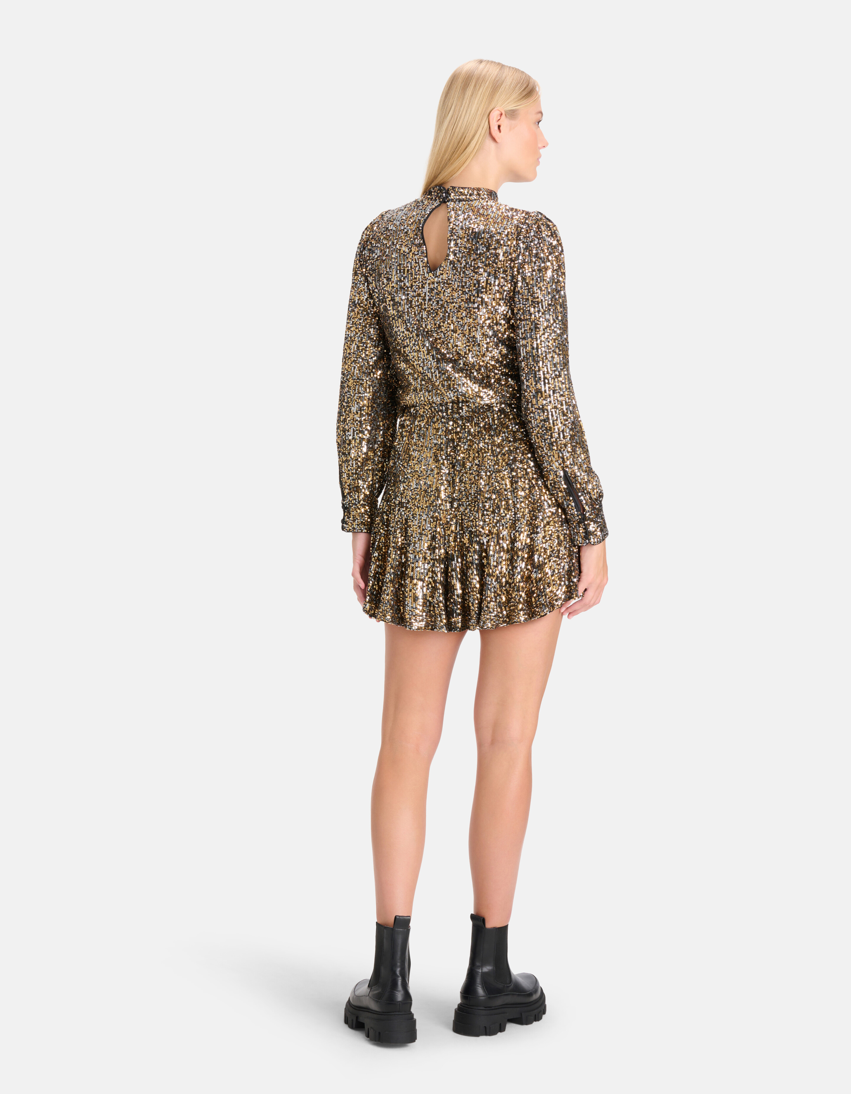 Pailletten Top Goud/Zilver SHOEBY WOMEN