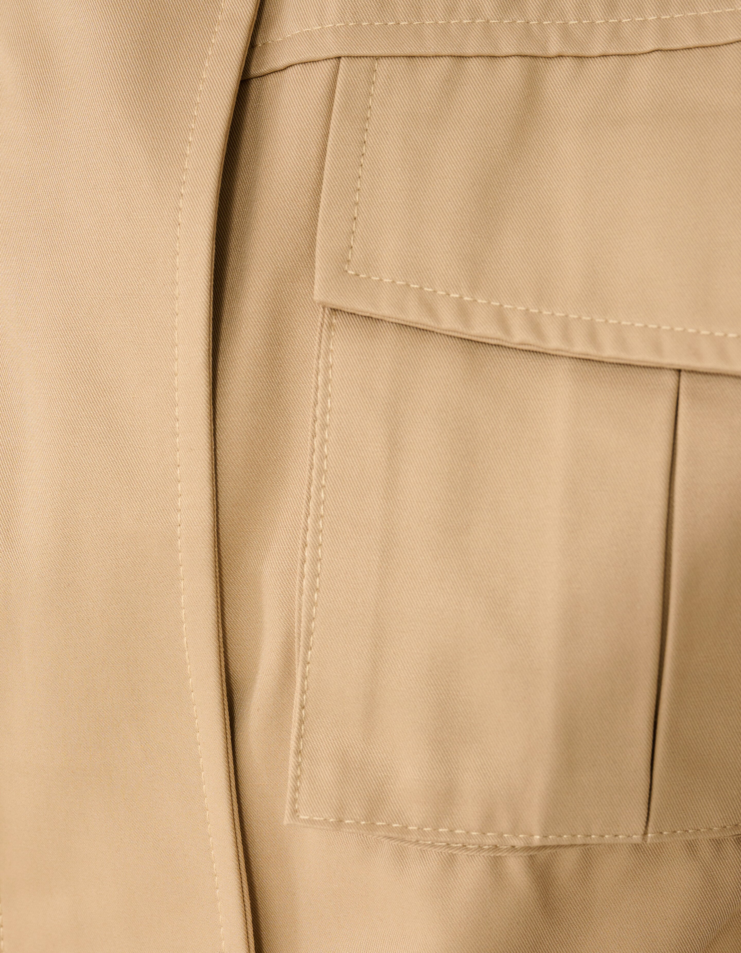 Sleeveless Cargo Jack Beige SHOEBY WOMEN