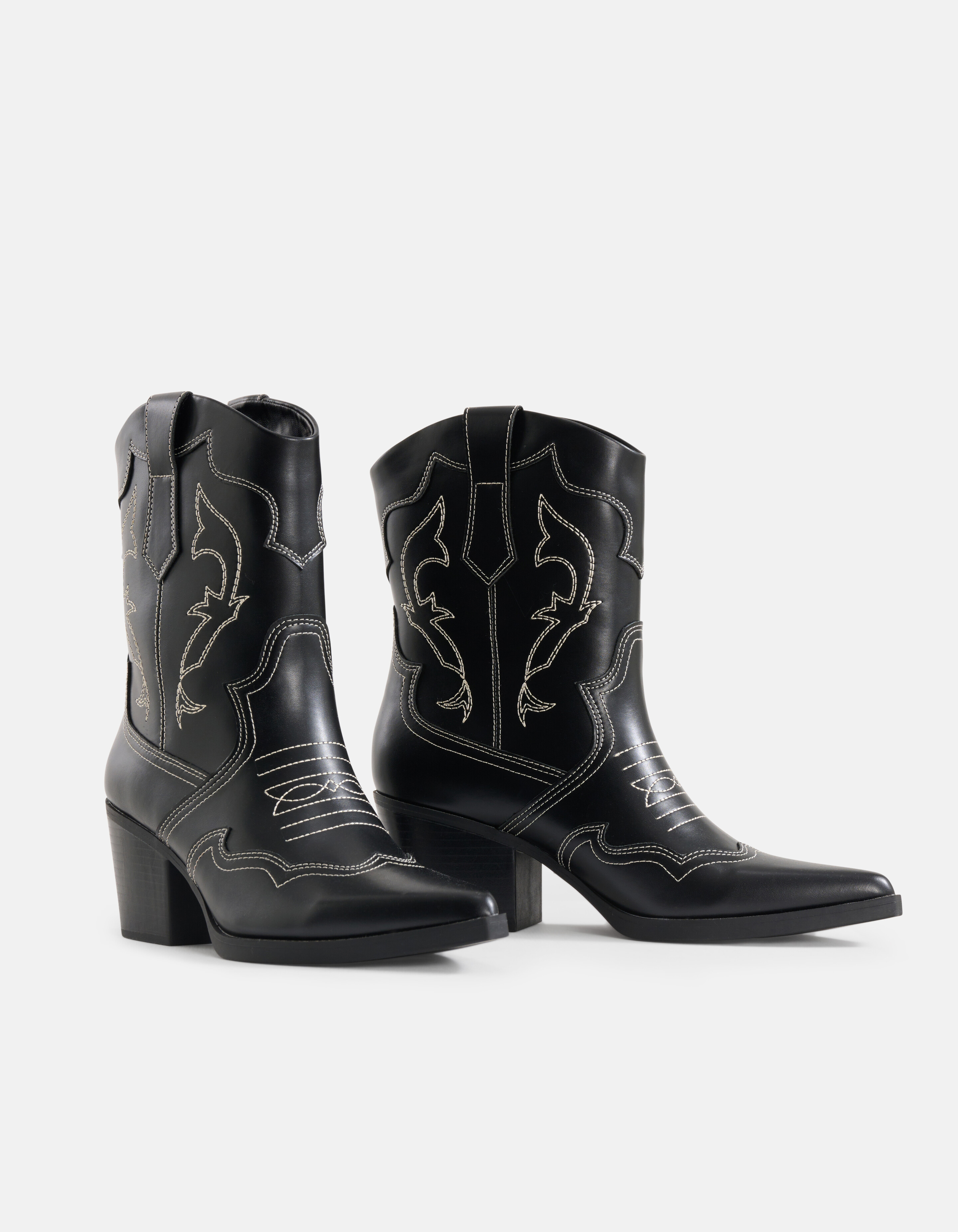 Western Laars Zwart SHOEBY SHOES