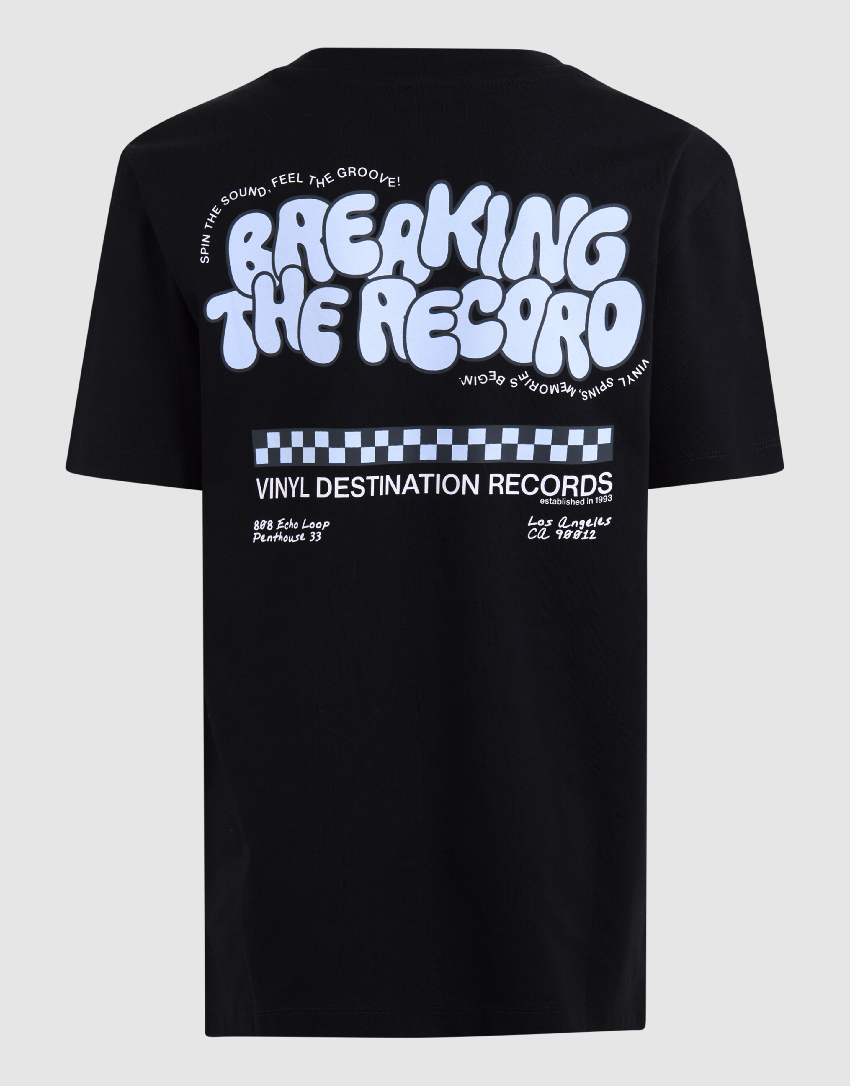 Breaking Artwork T-shirt Zwart SHOEBY BOYS