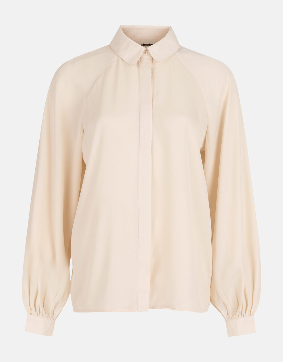 Soepelvallende Blouse Gebroken Wit SHOEBY WOMEN