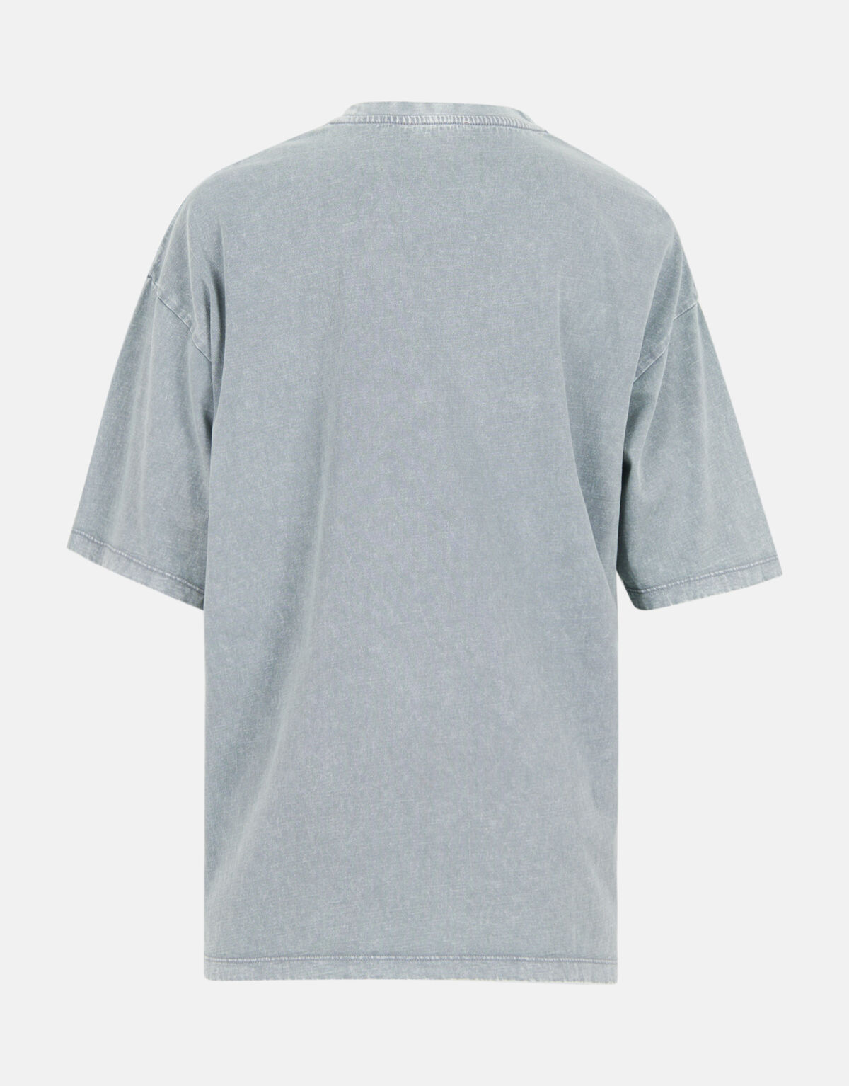 Oversized Washed T-shirt Lichtgrijs SHOEBY WOMEN