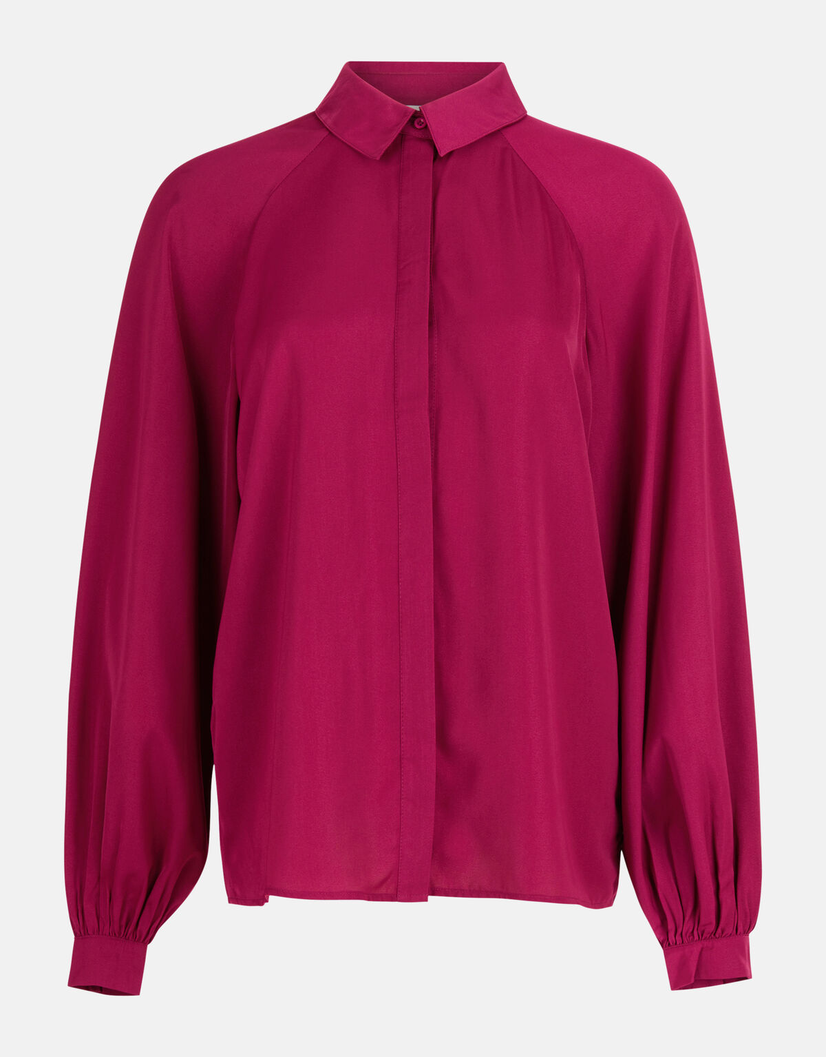 Soepelvallende Blouse Donkerroze SHOEBY WOMEN