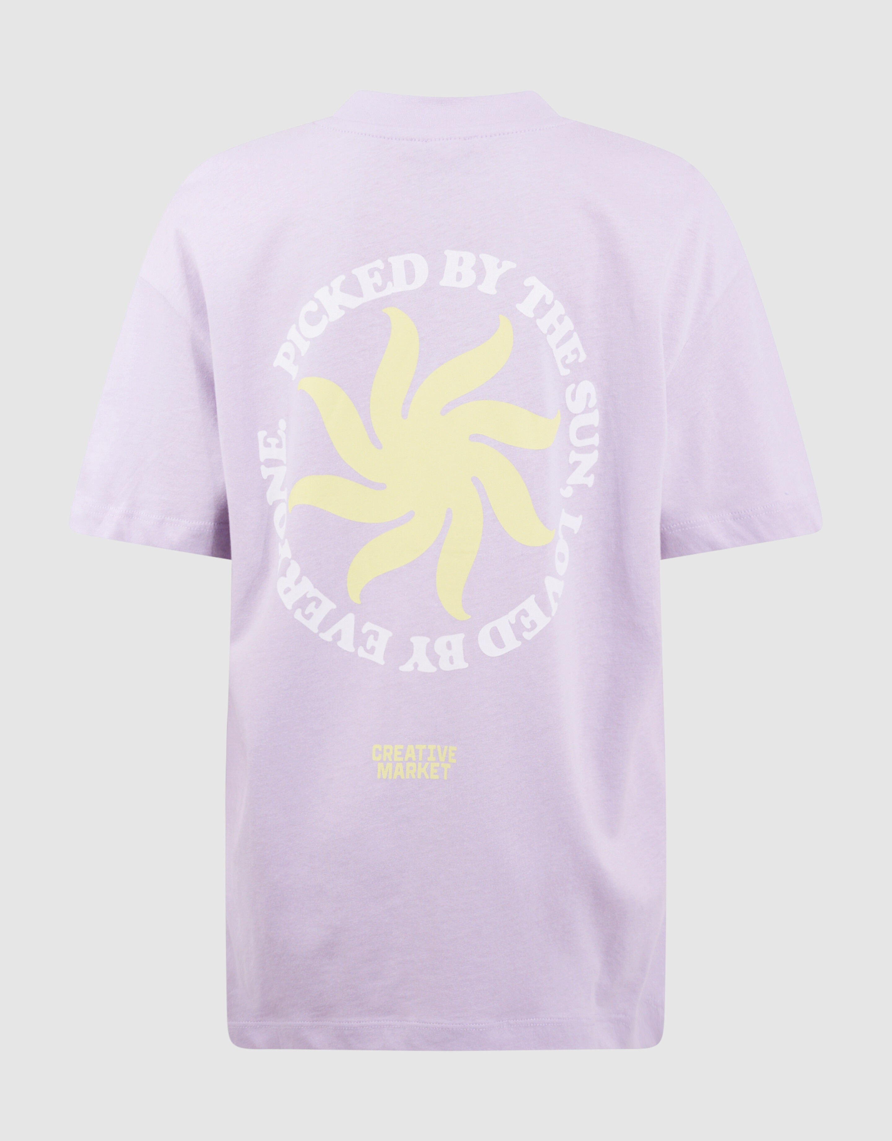 Market Artwork T-shirt Lichtpaars SHOEBY BOYS