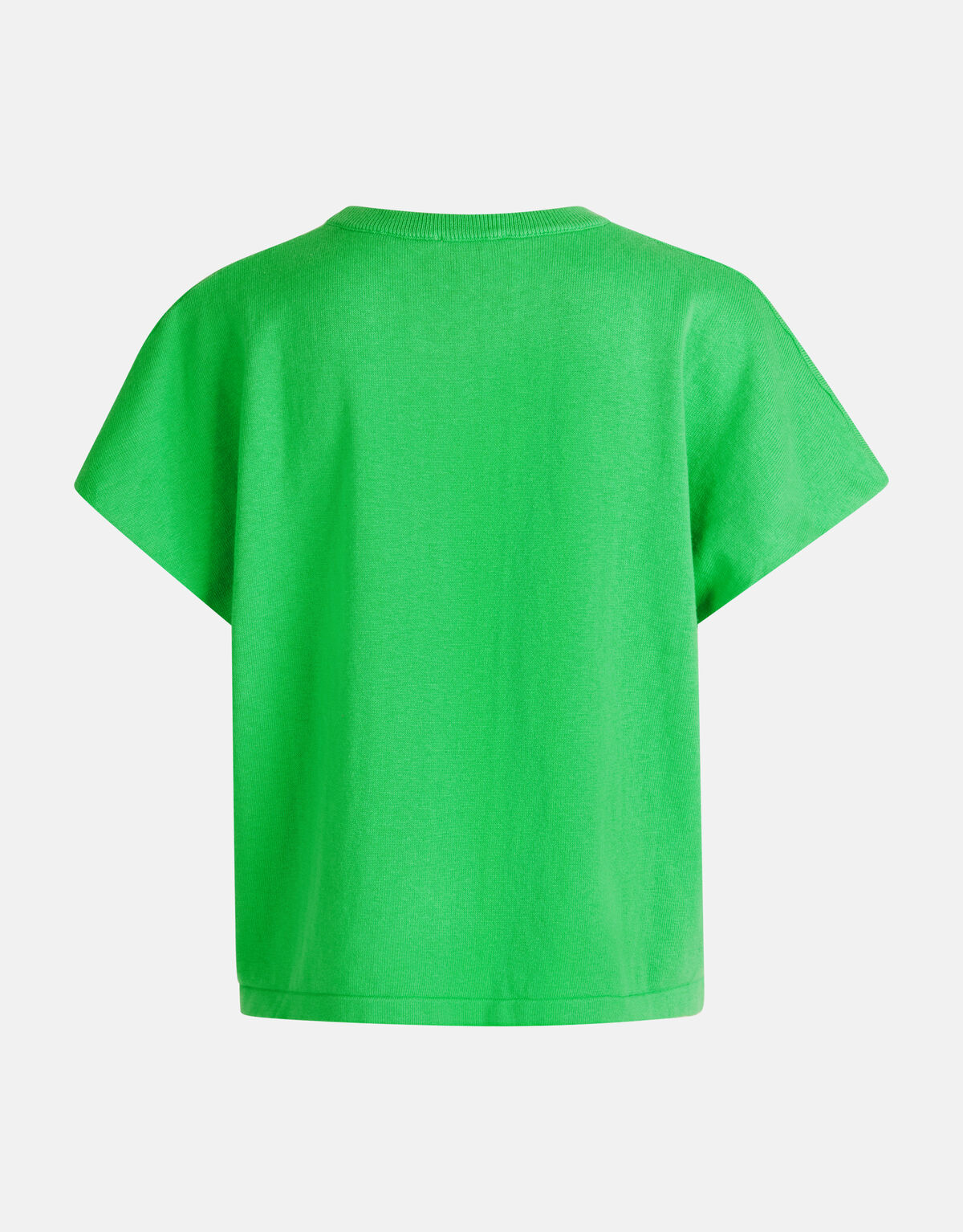 Gebreid T-shirt Groen By Mieke SHOEBY WOMEN
