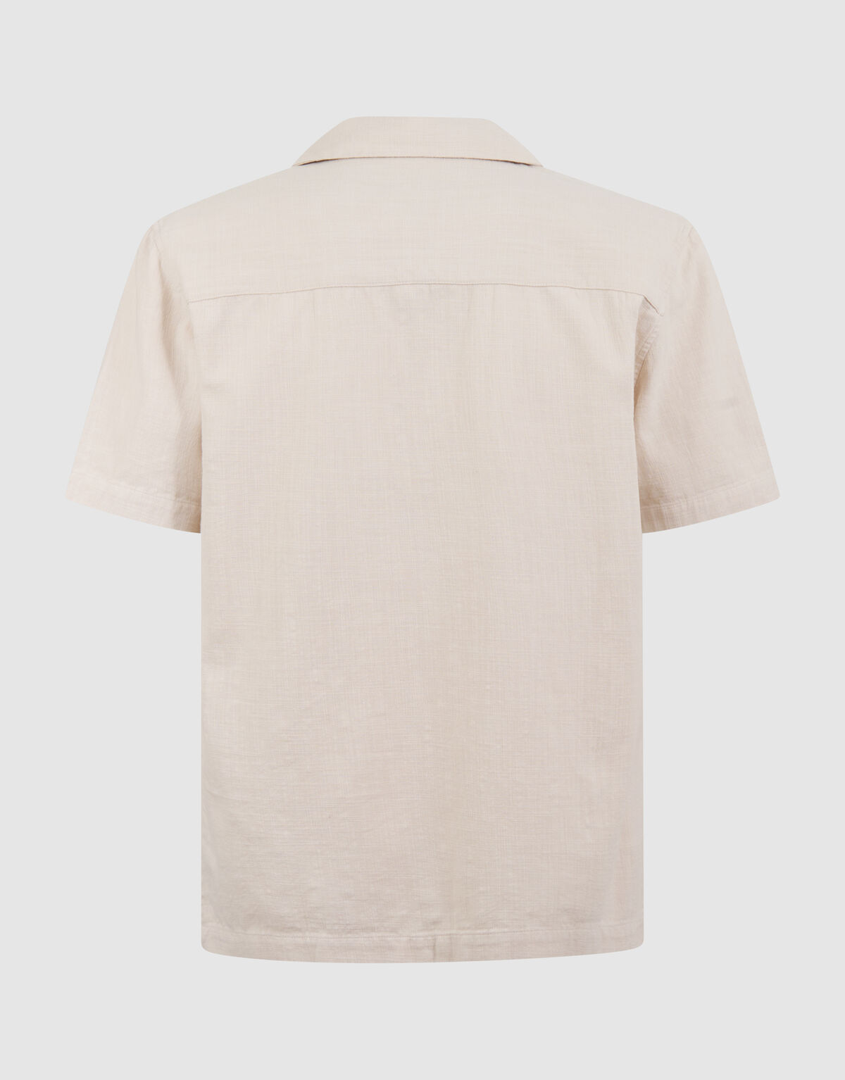 Structuur Overhemd Zand SHOEBY MEN