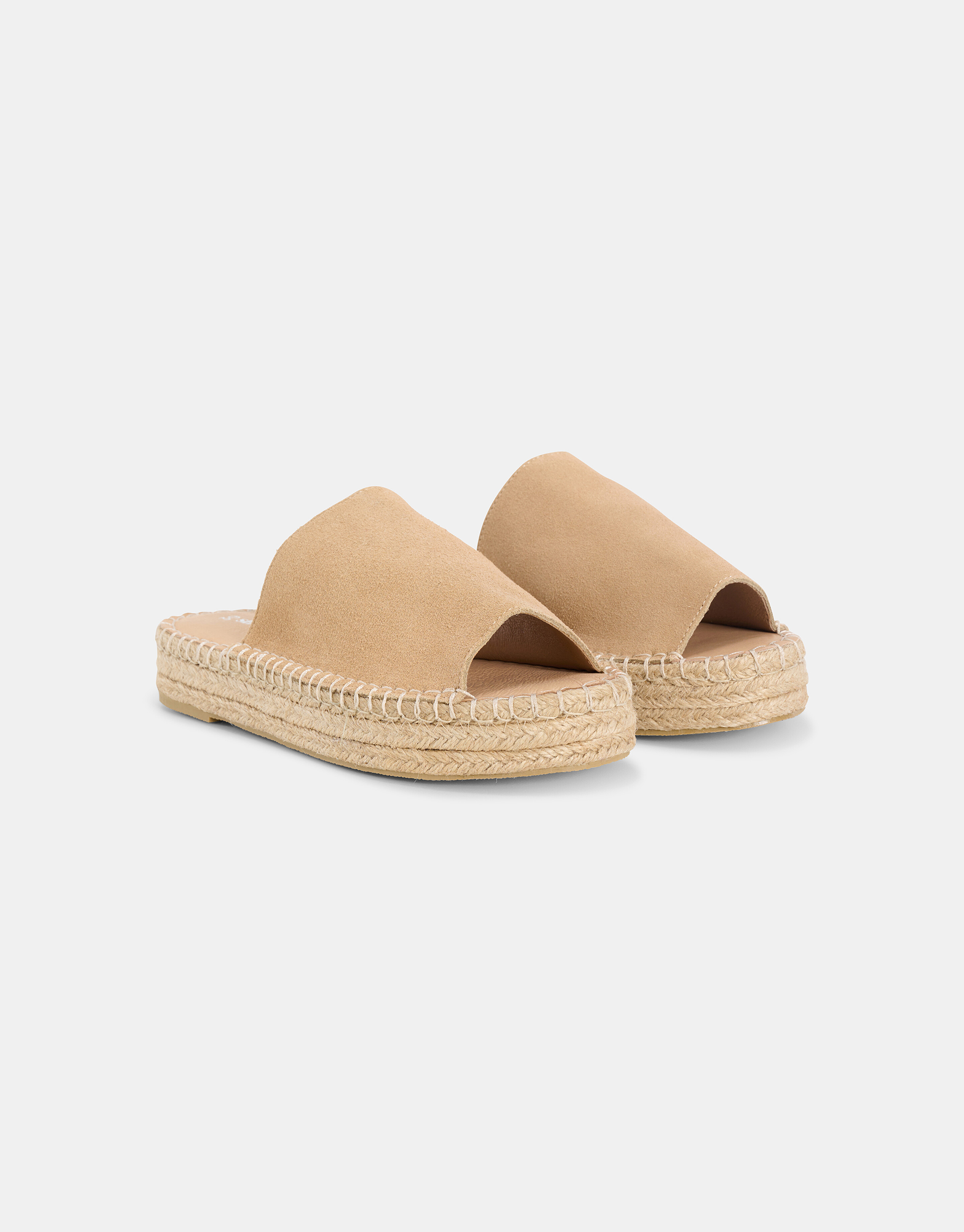 Leren Espa Platform Slipper SCHOENEN SHOEBY