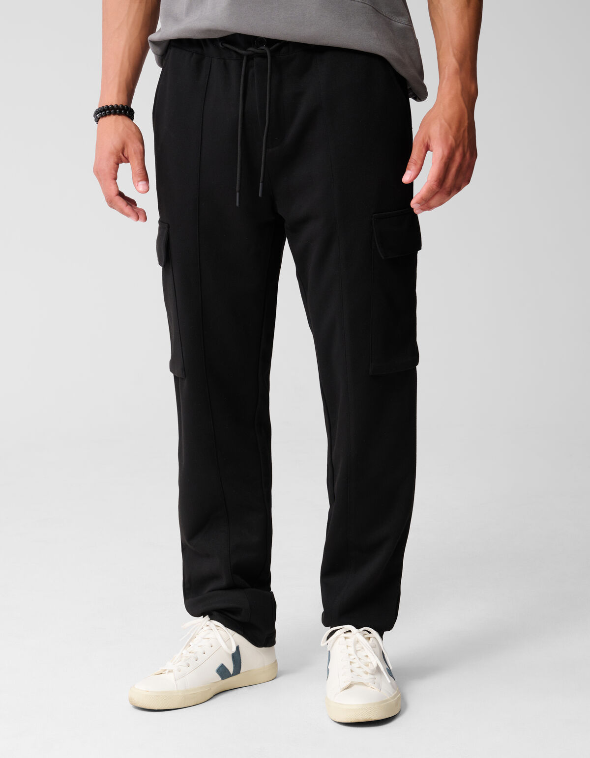 Tapered Cargo Broek Zwart SHOEBY MEN