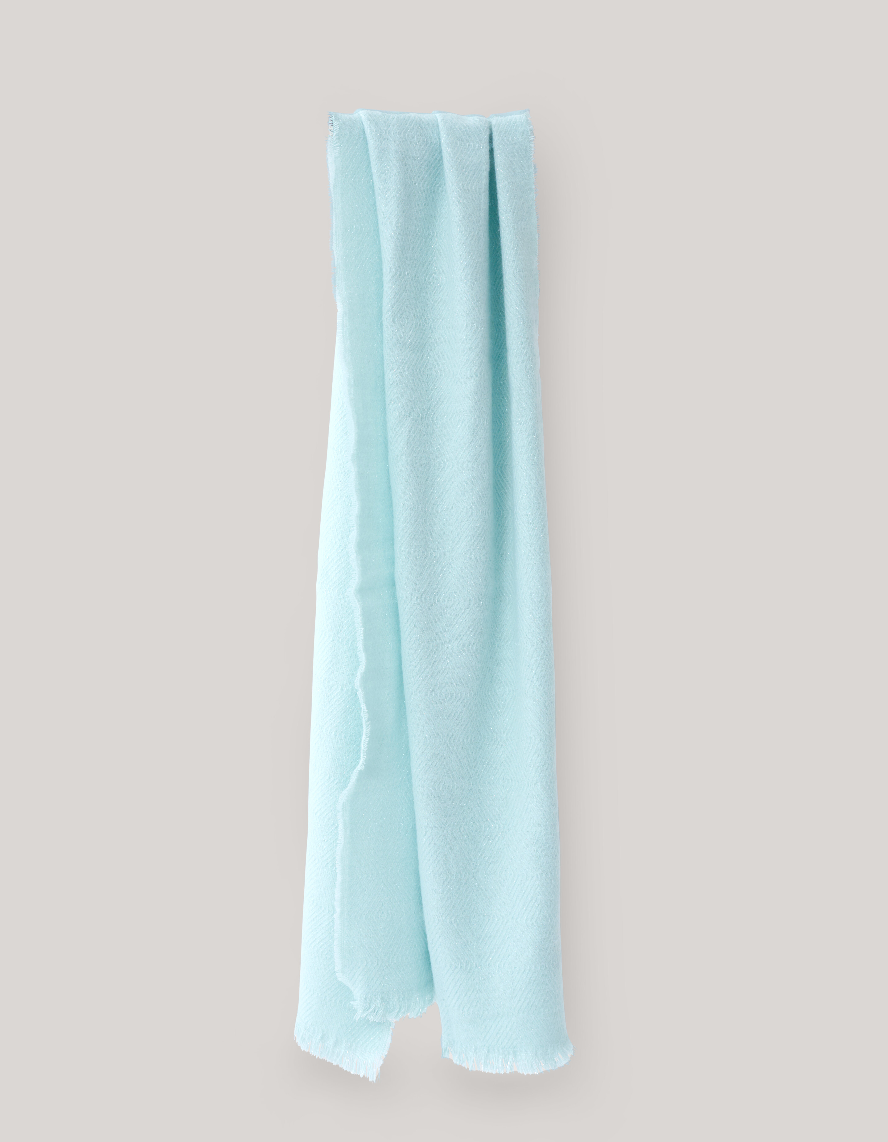 Zigzag Lurex Sjaal Lichtgroen SHOEBY ACCESSOIRES