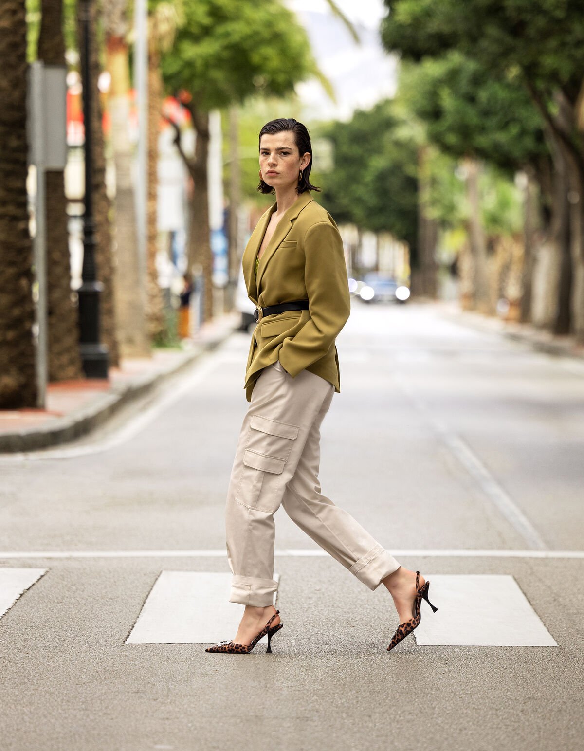 Cargo Broek Gebroken Wit SHOEBY WOMEN