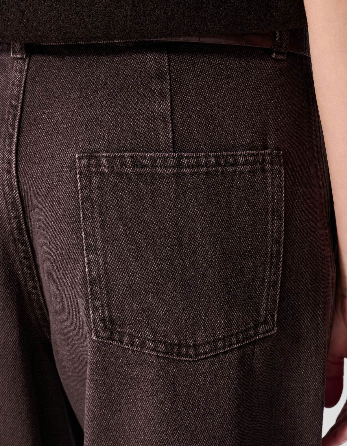 Barrel Fit Jeans Donkerbruin By Mieke SHOEBY WOMEN