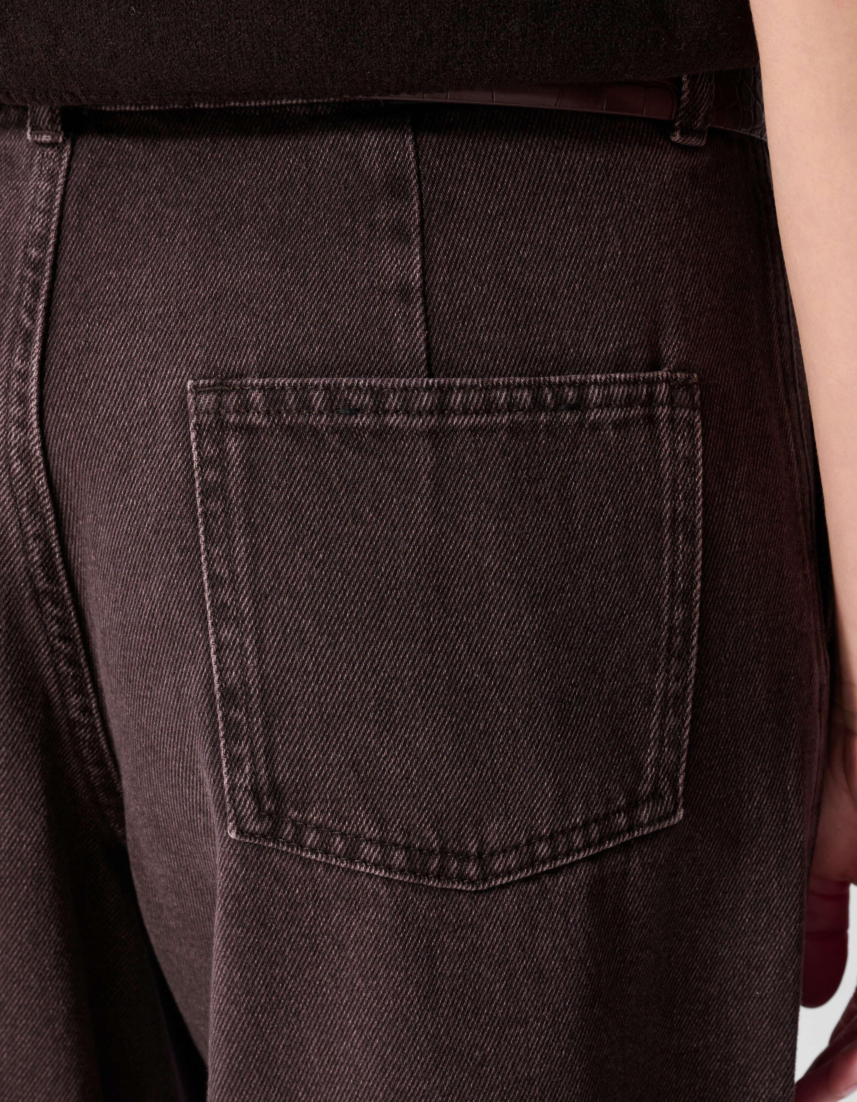 Barrel Fit Jeans Donkerbruin By Mieke SHOEBY WOMEN