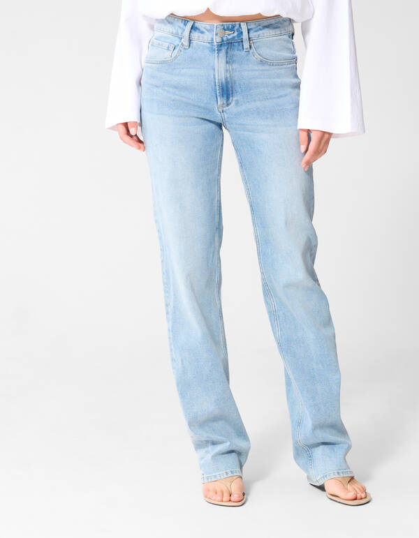 Straight Fit Jeans Extra Lang Mediumstone SHOEBY WOMEN