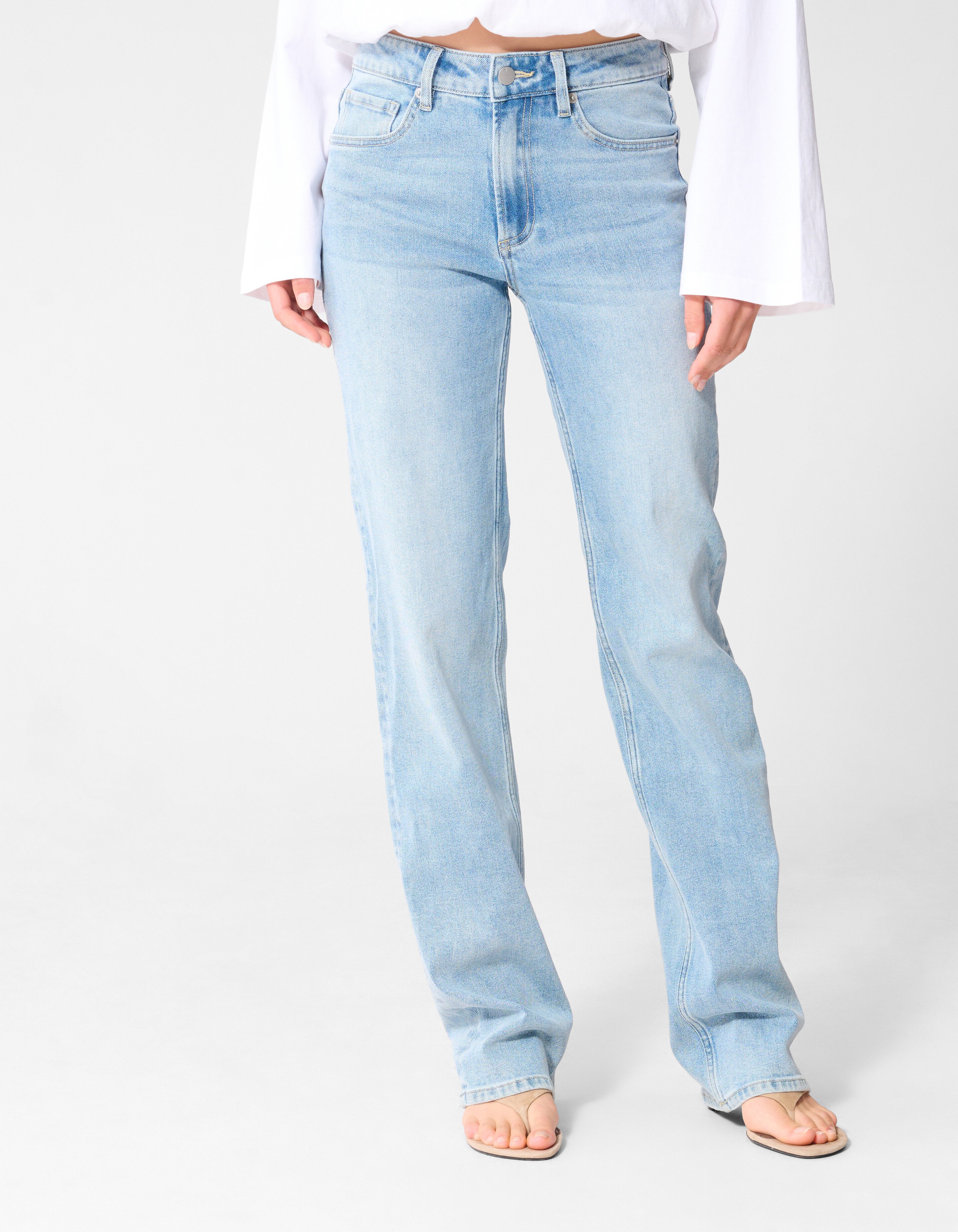 Straight Fit Jeans Extra Lang Mediumstone SHOEBY WOMEN