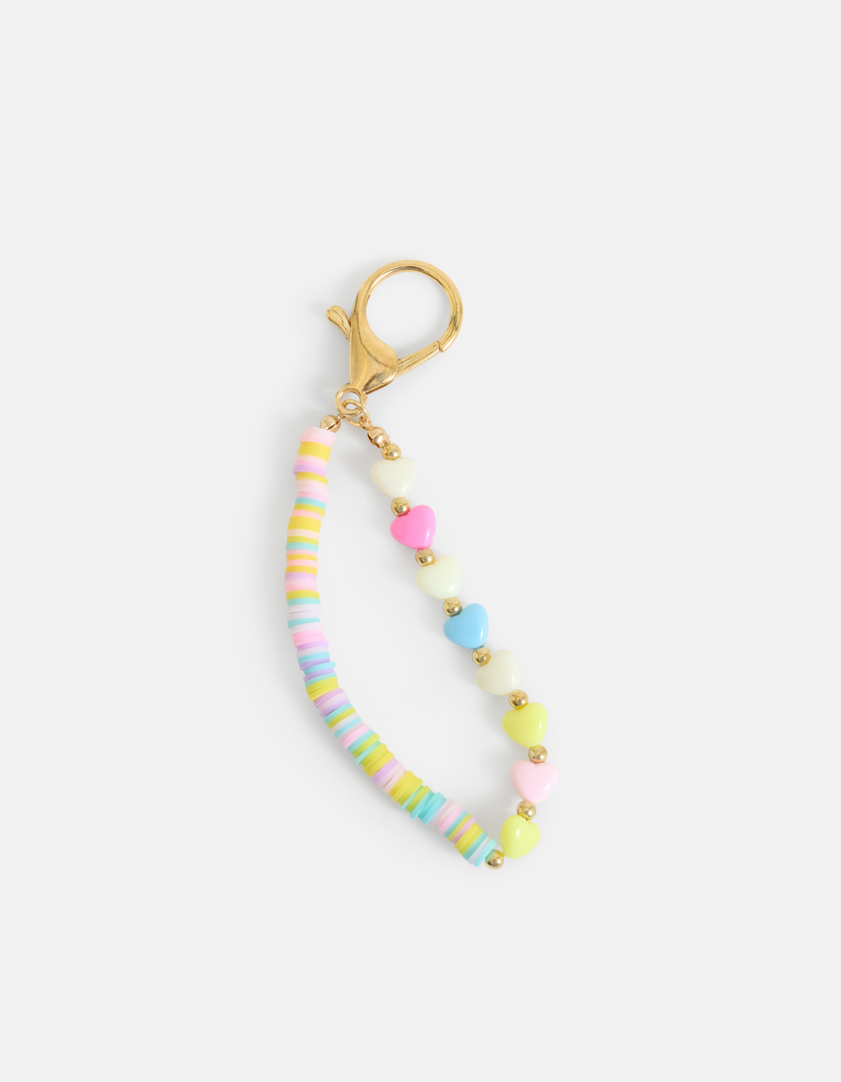 Heart Sleutelhanger Roze SHOEBY ACCESSOIRES