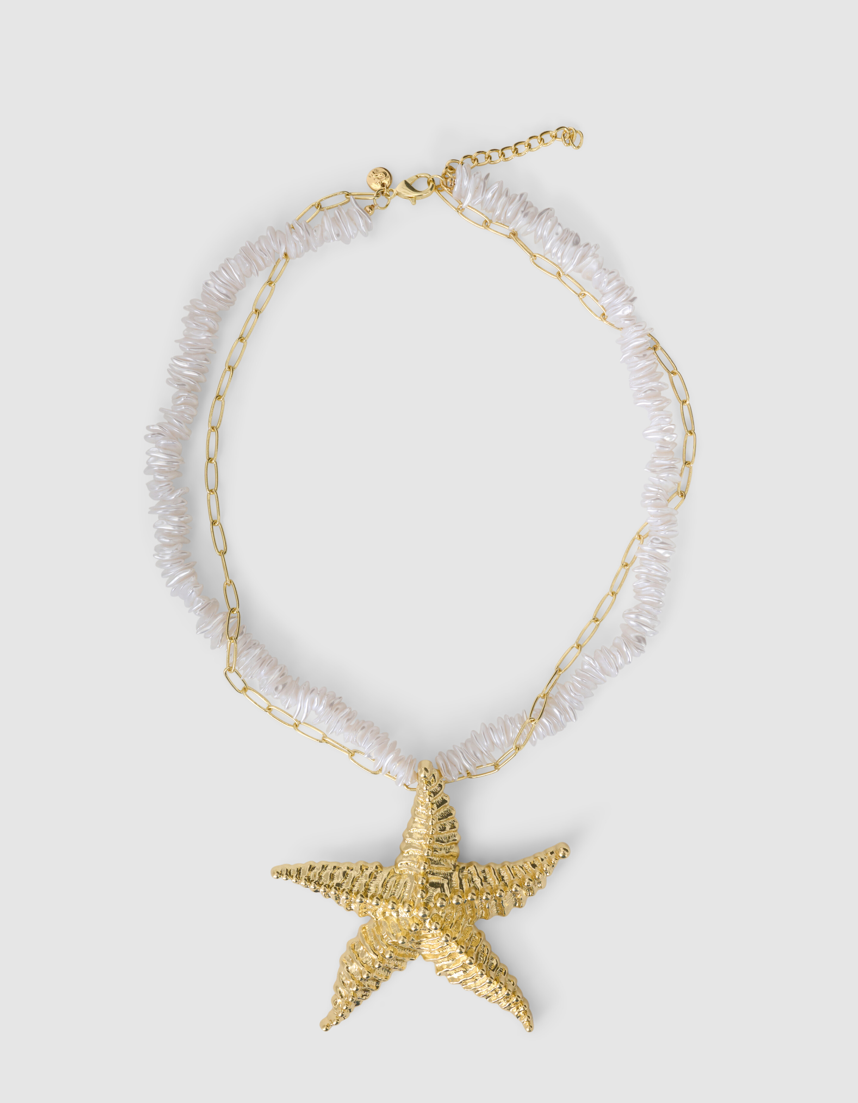 Seastar Ketting Gebroken Wit SHOEBY ACCESSOIRES