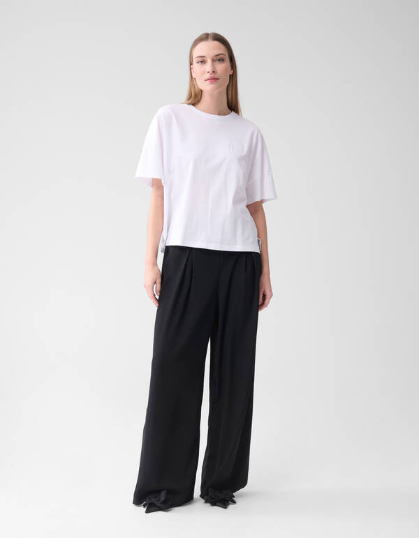 Oversized T-shirt Wit By Lonneke SHOEBY WOMEN