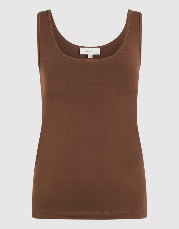 Basis Tanktop Lichtbruin SHOEBY WOMEN
