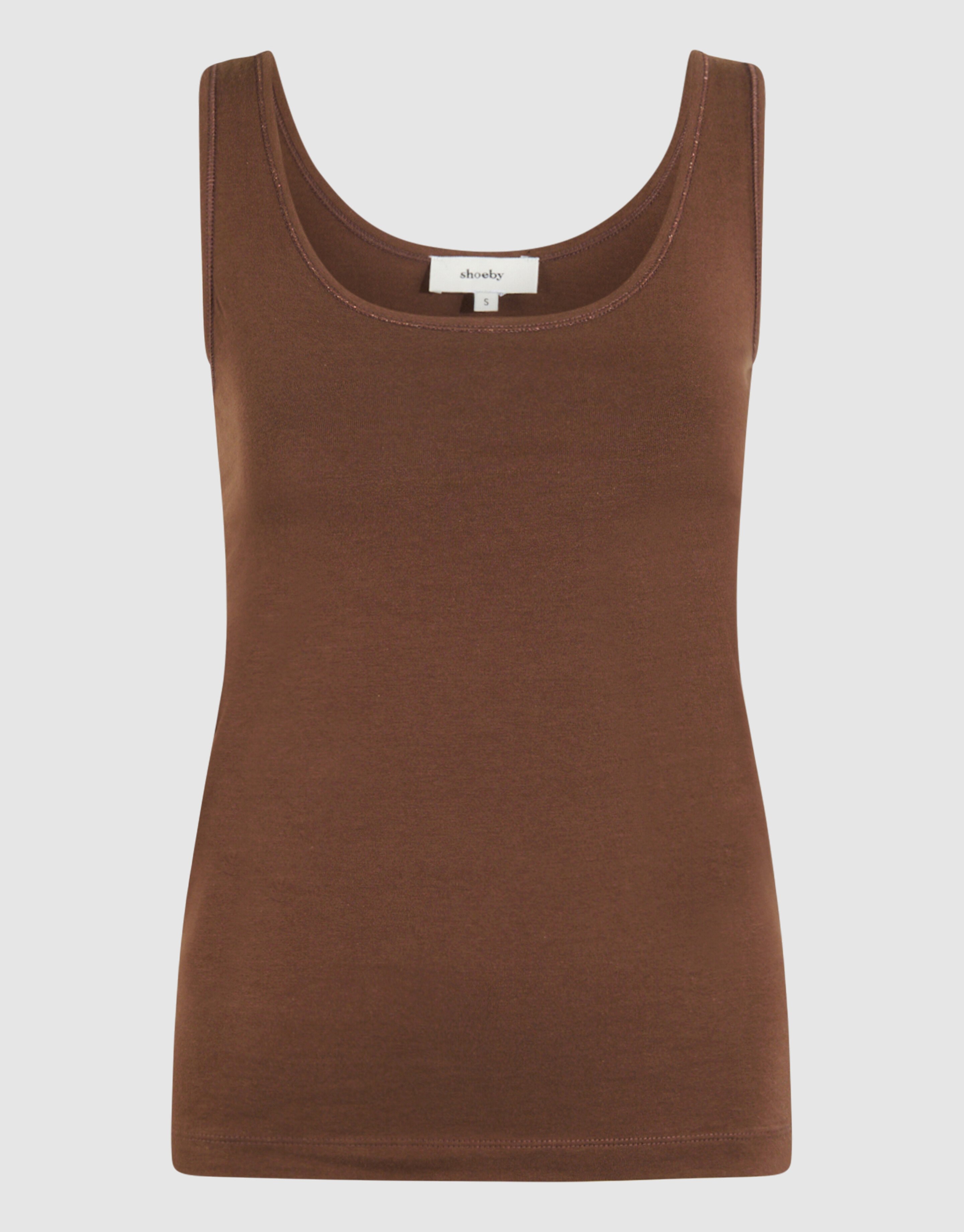 Basis Tanktop Lichtbruin SHOEBY WOMEN