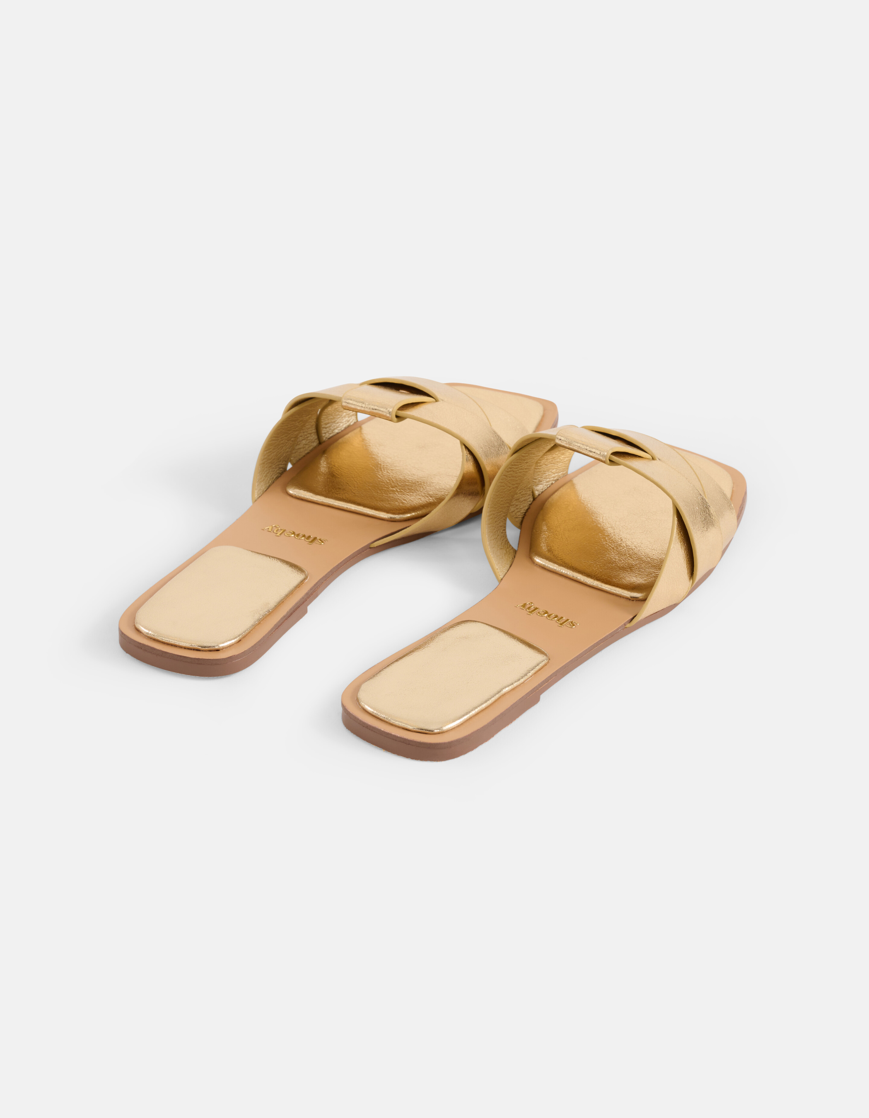 Metallic Sandalen Goud SHOEBY SHOES