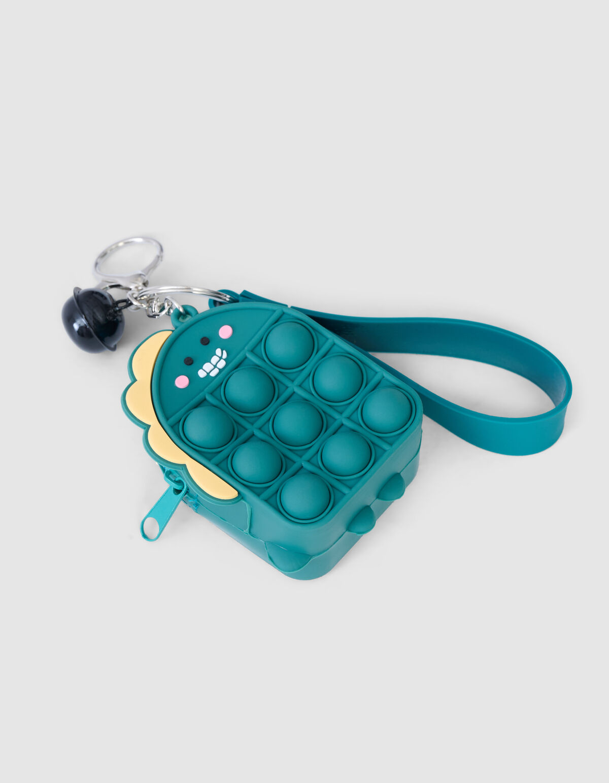 Pop It Sleutelhanger Donkergroen ACCESSOIRES SHOEBY