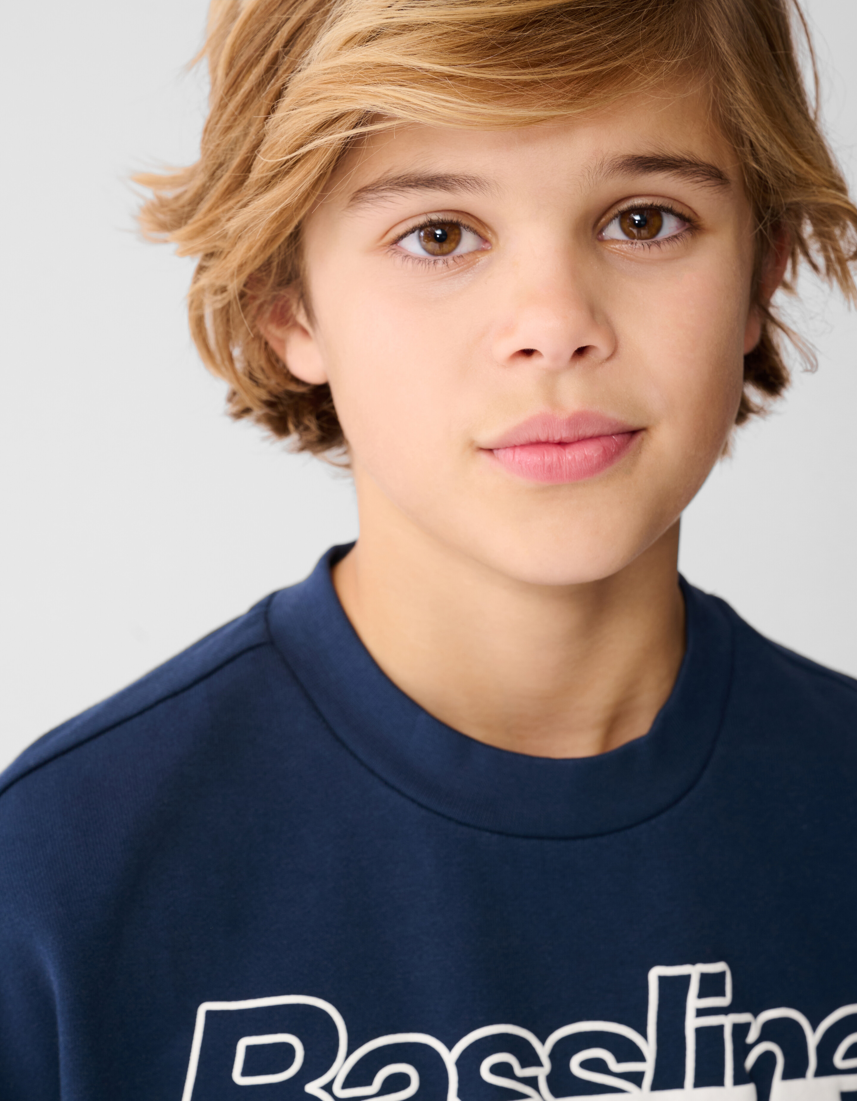 Basseline Artwork T-shirt Donkerblauw SHOEBY BOYS