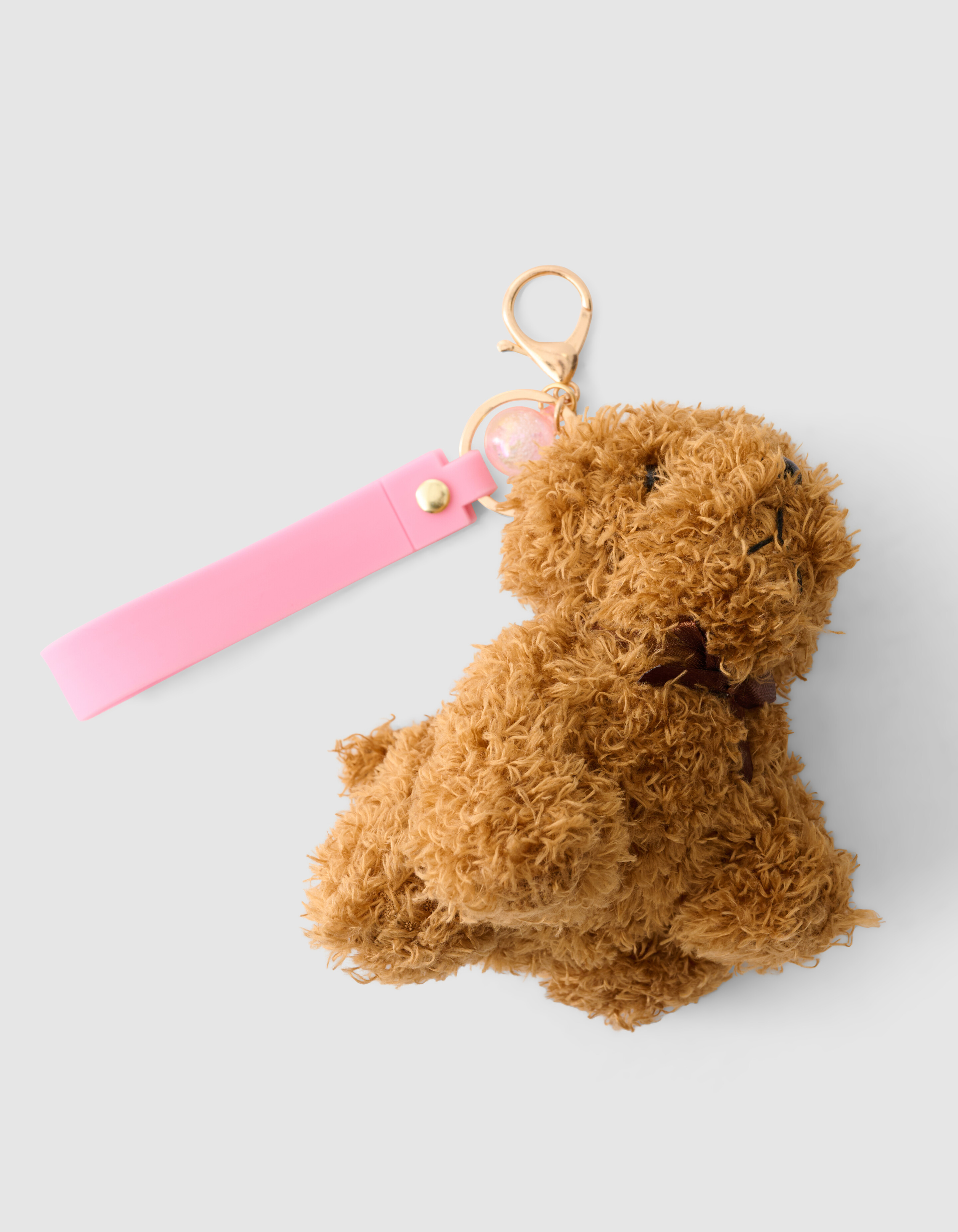 Dog Sleutelhanger Bruin SHOEBY ACCESSOIRES