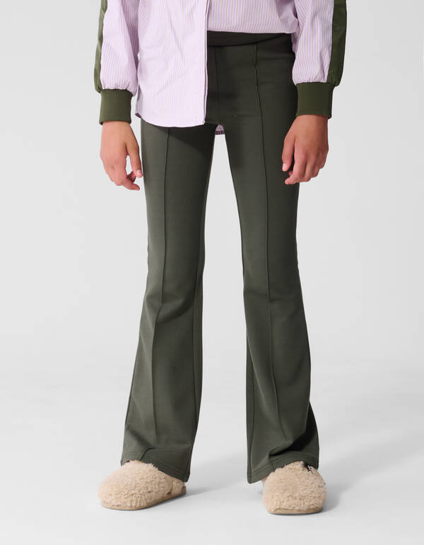 Punta Flared Legging Donkergroen SHOEBY GIRLS