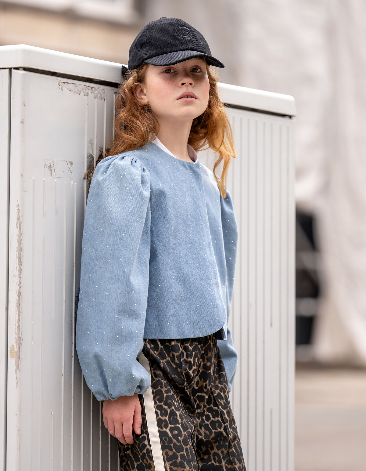 Strass Blazer Blauw SHOEBY GIRLS