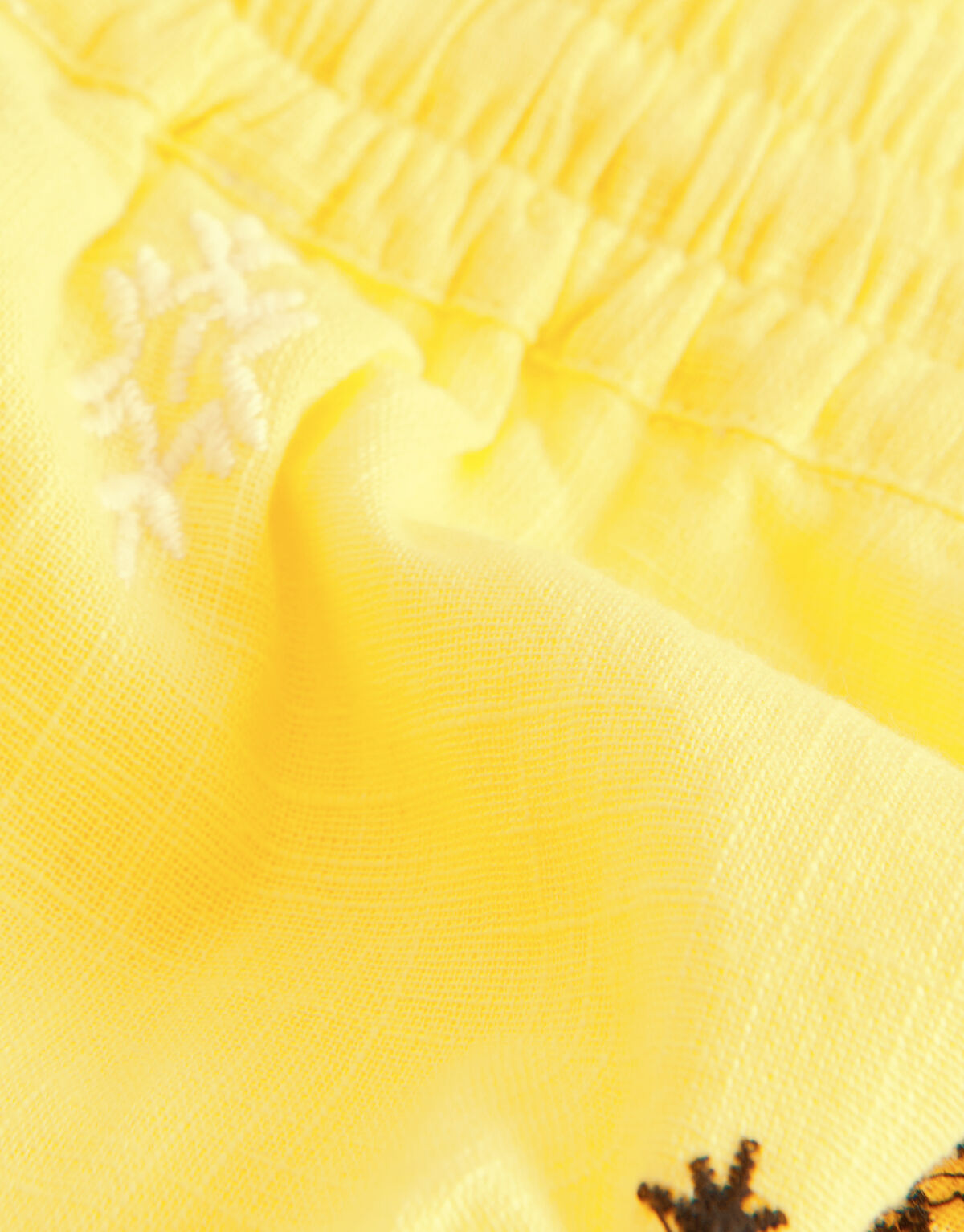 Embroidery Rok Geel SHOEBY GIRLS