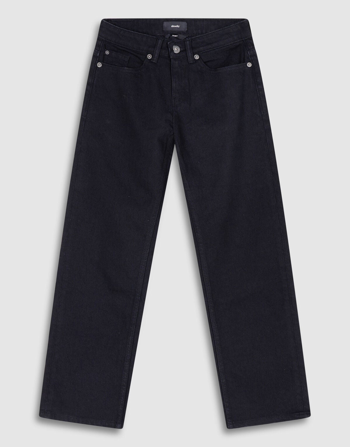 Baggy Fit Jeans Zwart SHOEBY BOYS